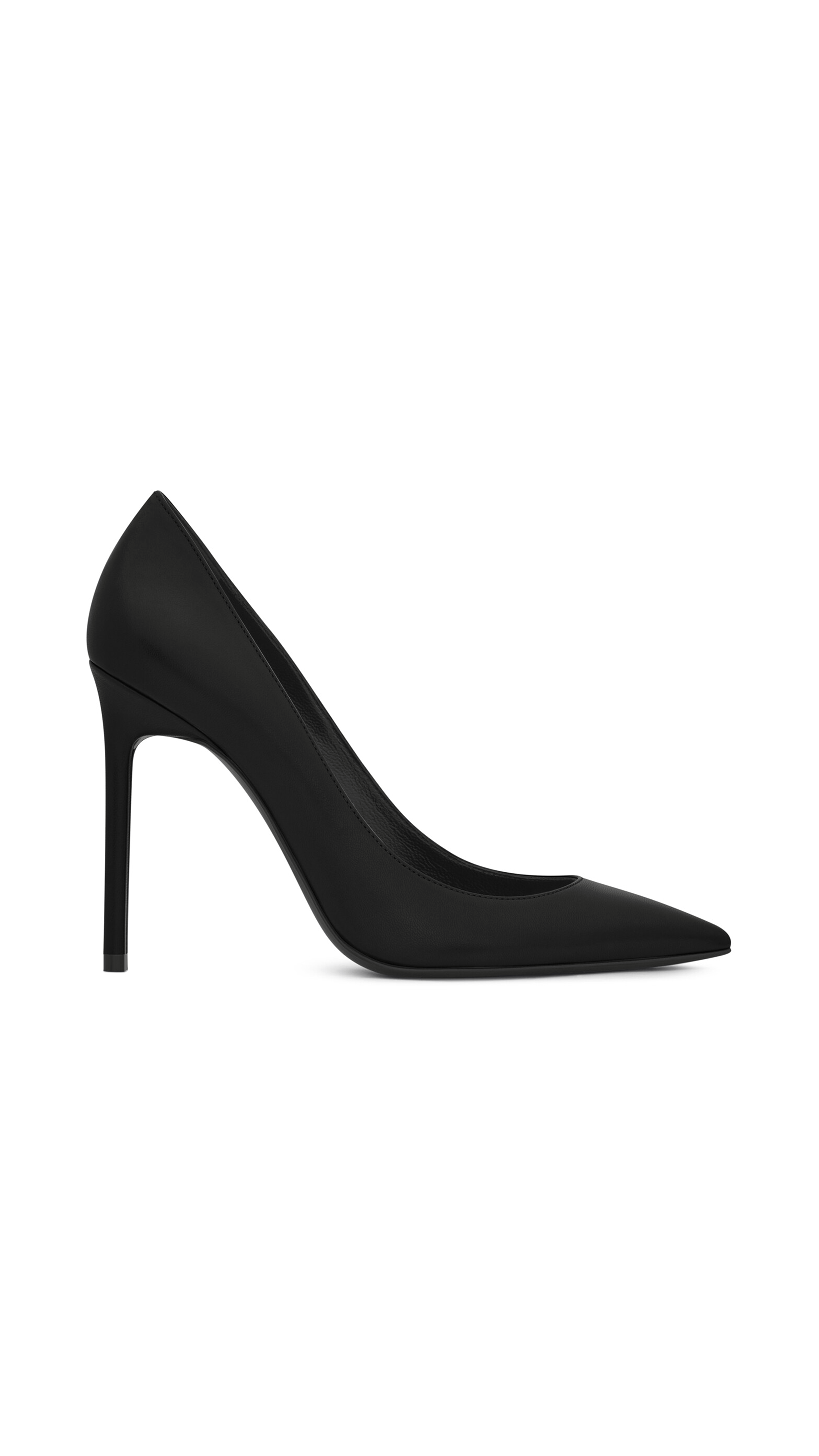 Anja Pumps in Leather - Black