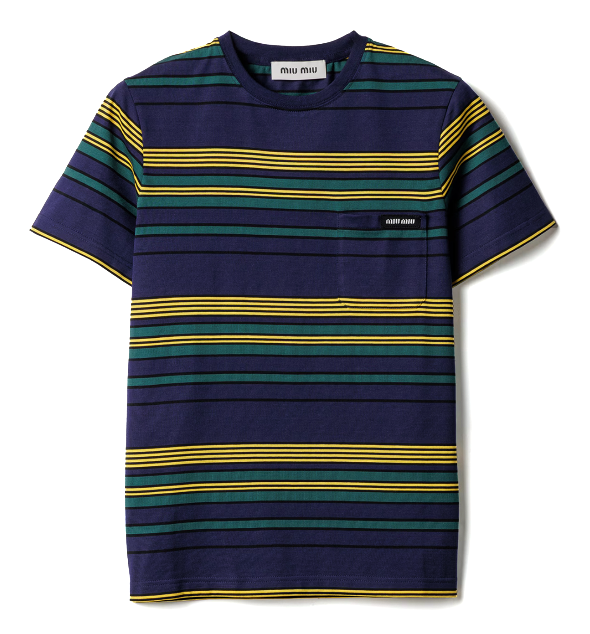 Striped jersey T-shirt