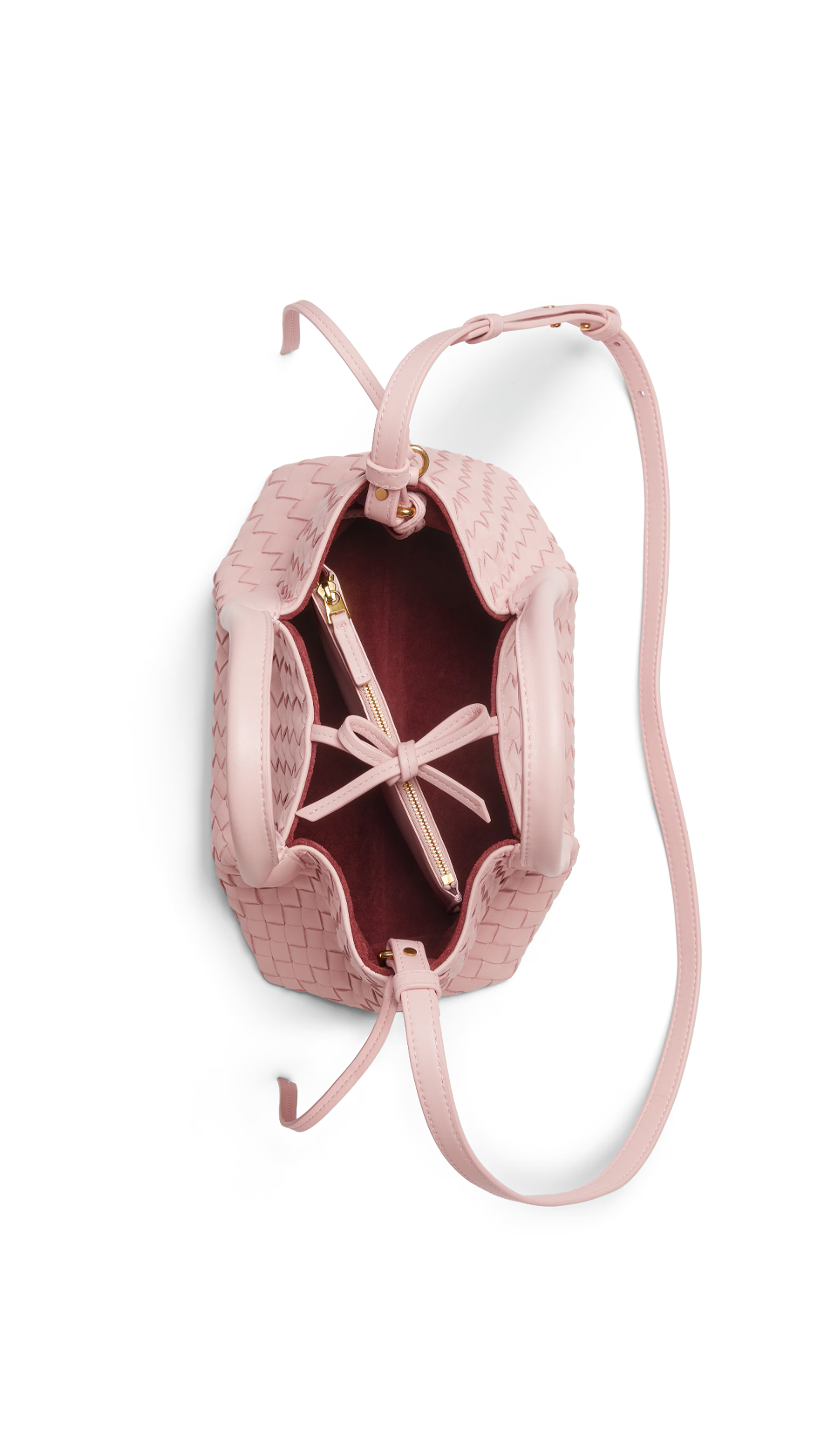 Small Pinacoteca Bag - Rose/Barolo