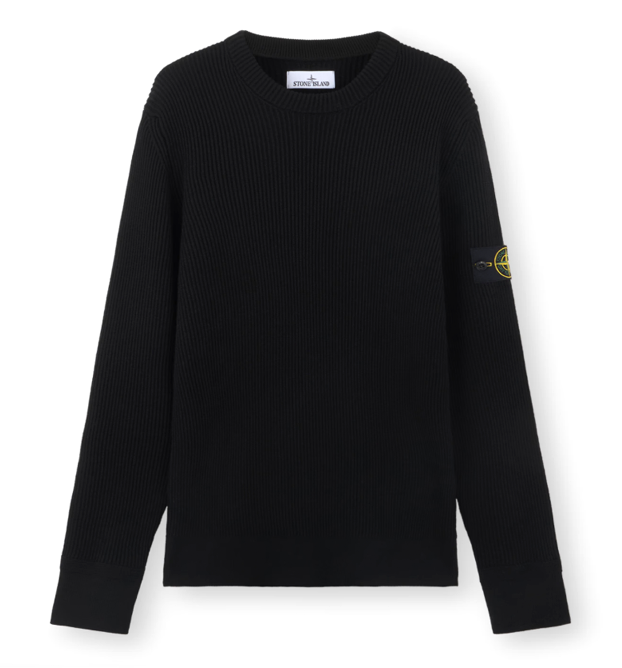 5100053 Full Ribbed RWS Wool Sweater