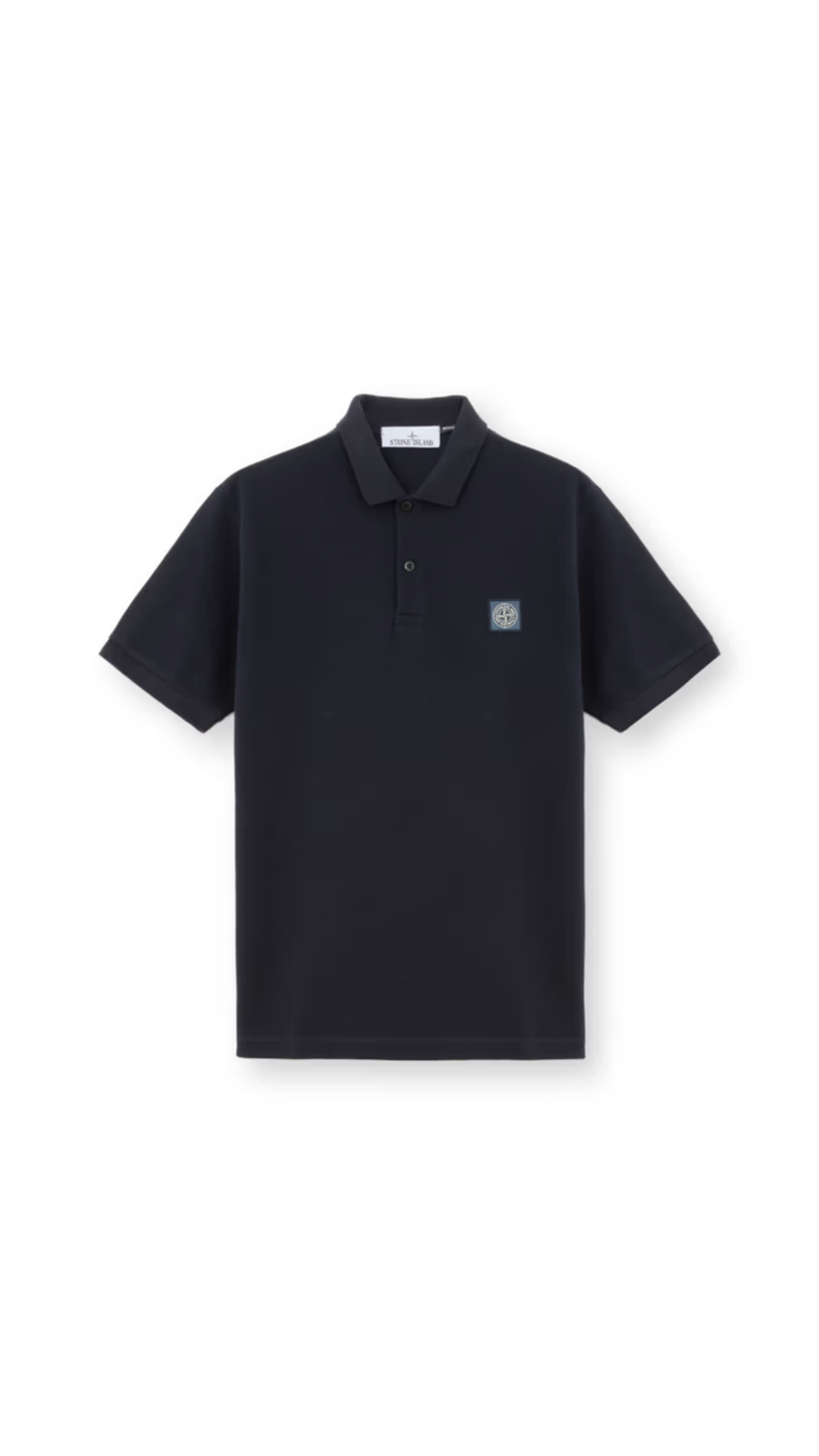 220002R Organic Cotton Piqué Polo Shirt - Navy