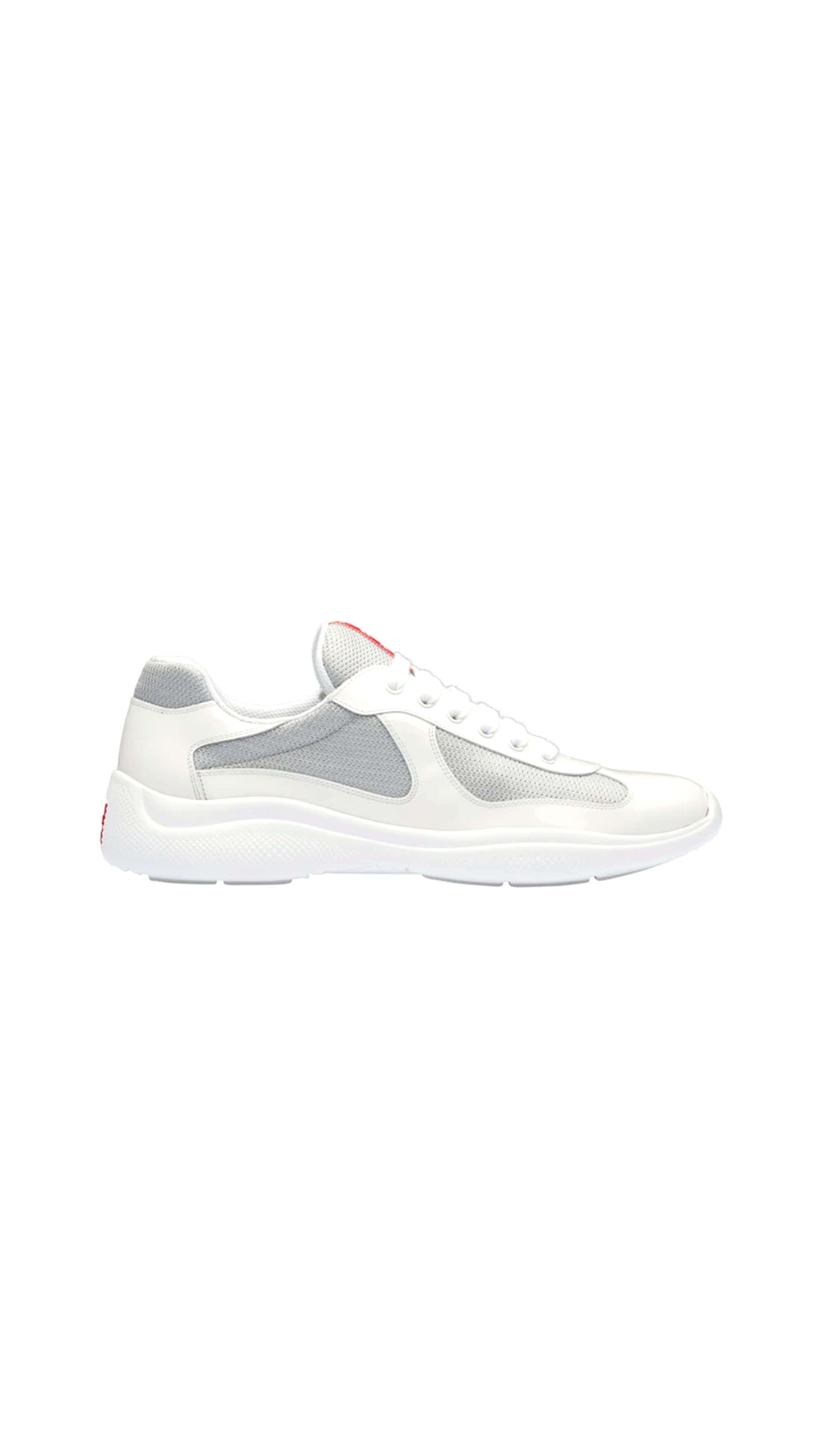 America's Cup Sneakers - White/Sliver
