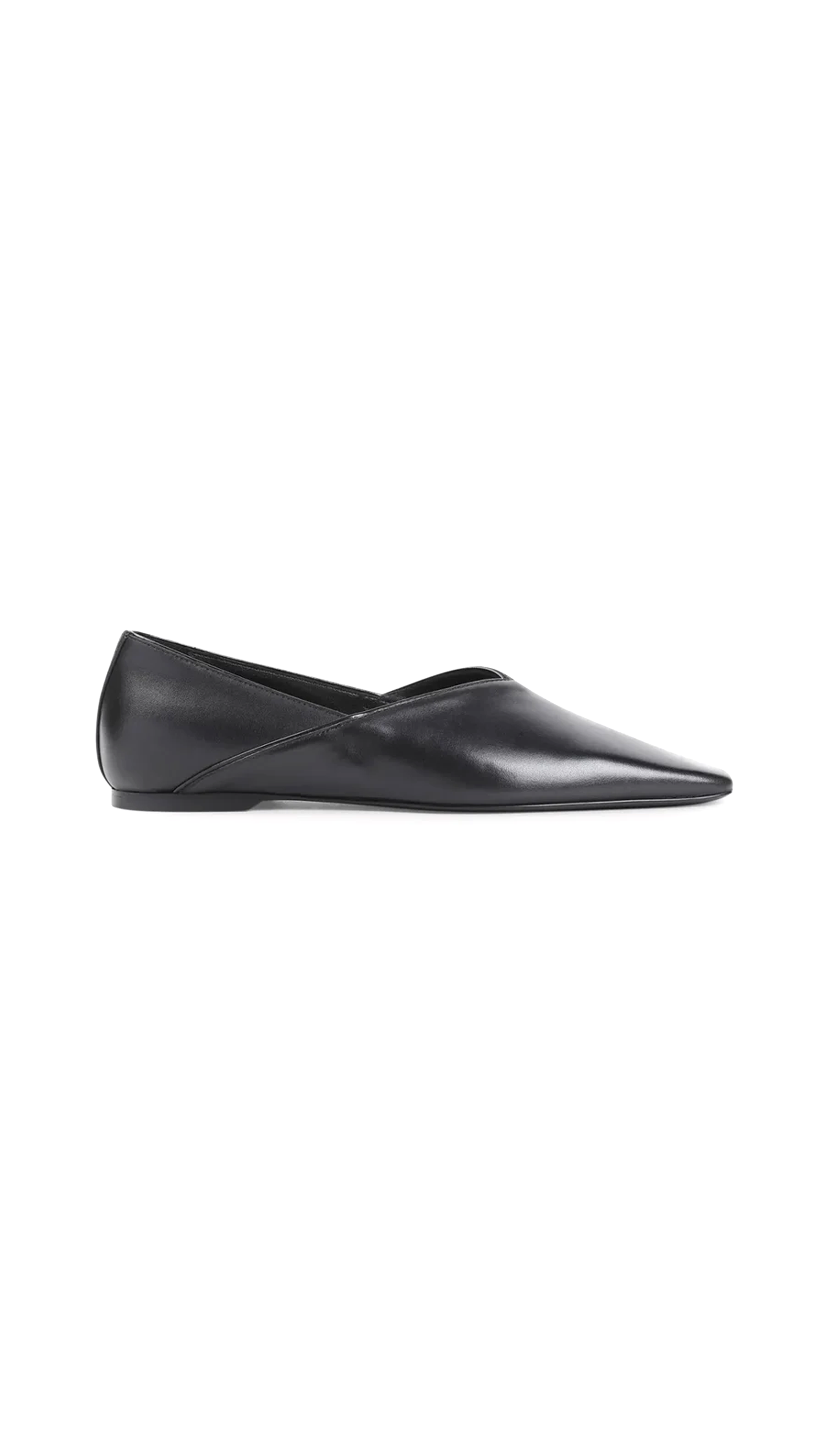 The Everyday Nappa Flat -  Black