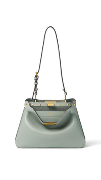 Peekaboo Soft Leather Small Bag - Matcha
