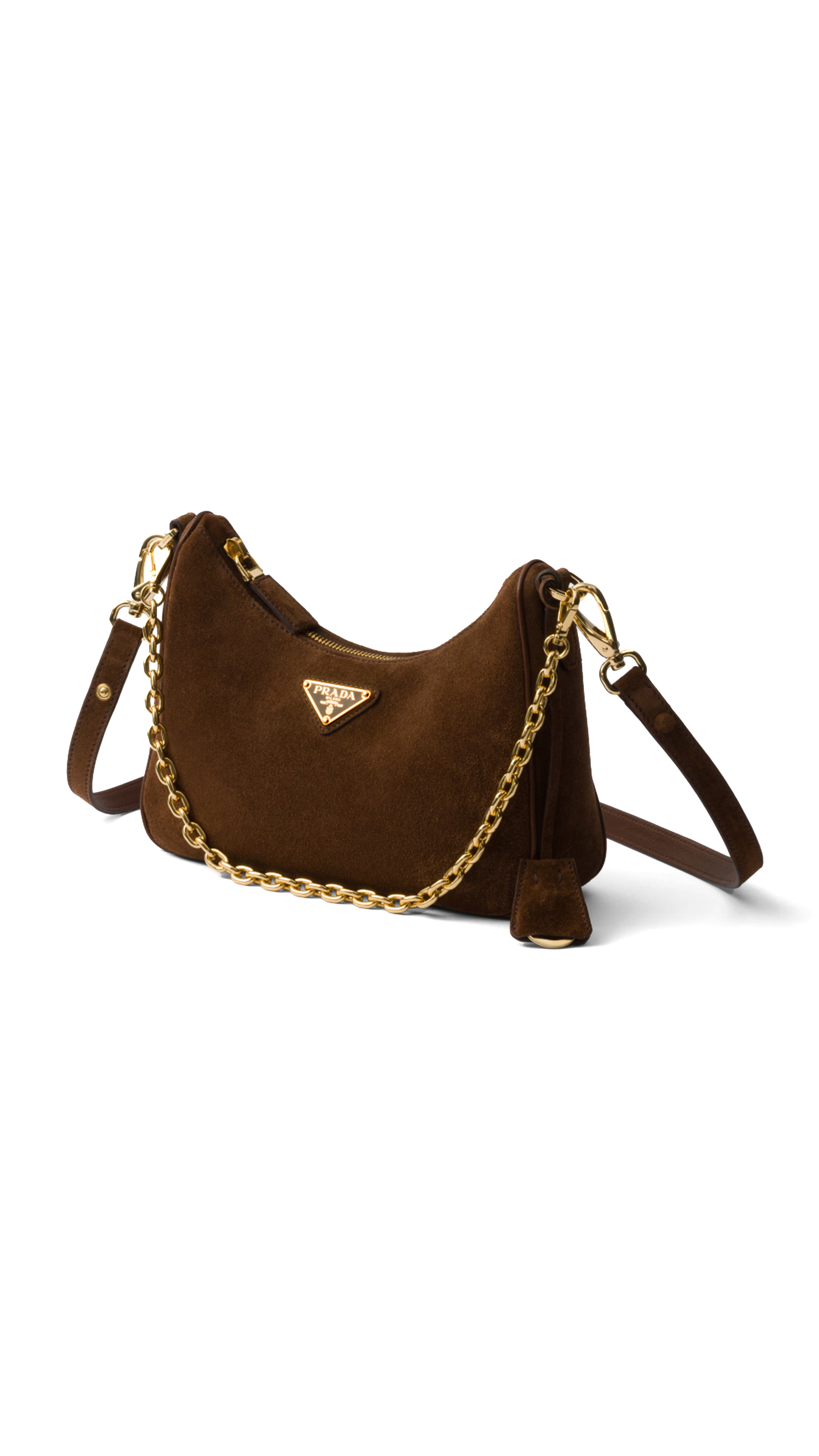 Re-Edition Suede Mini-Bag - Cocoa Brown