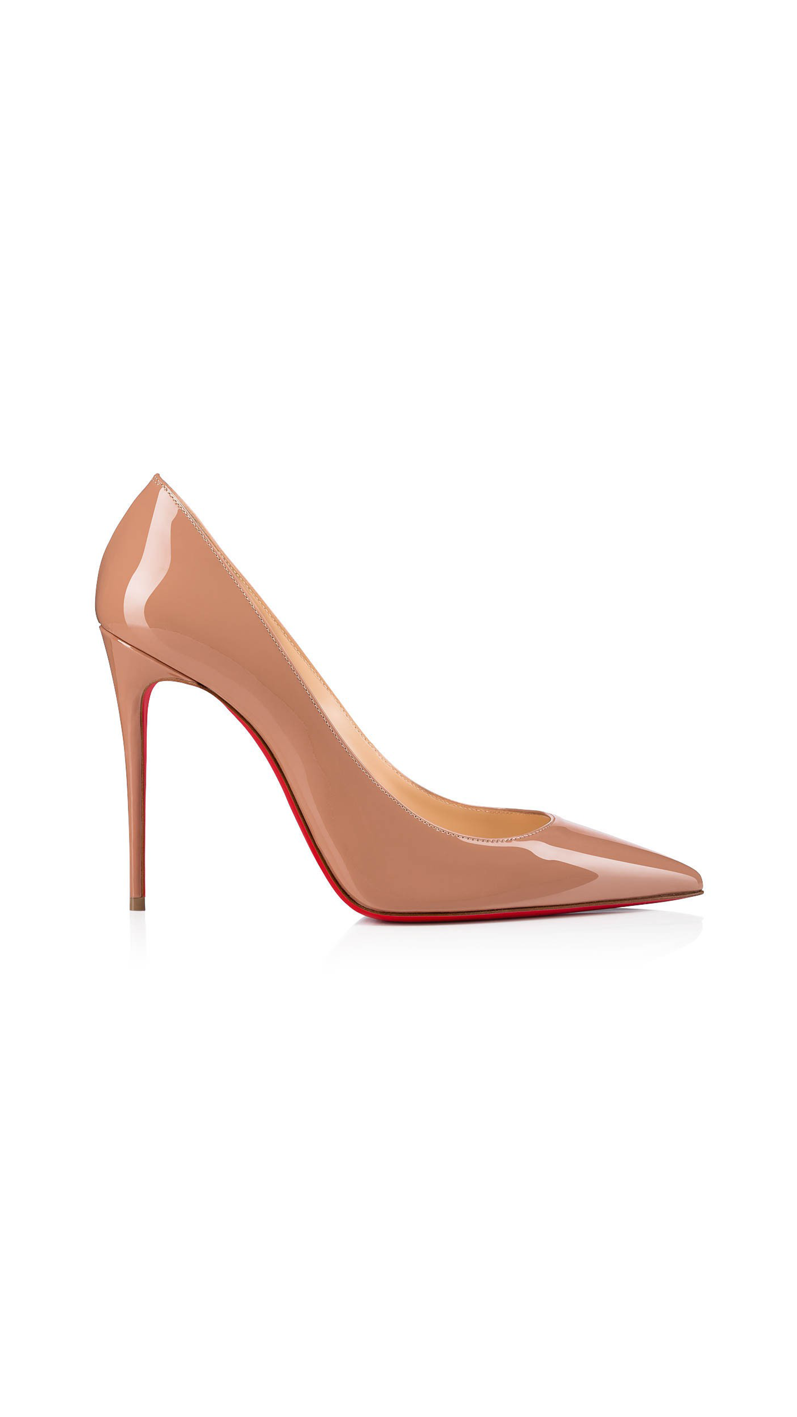 Kate Patent Leather Pump - Blush