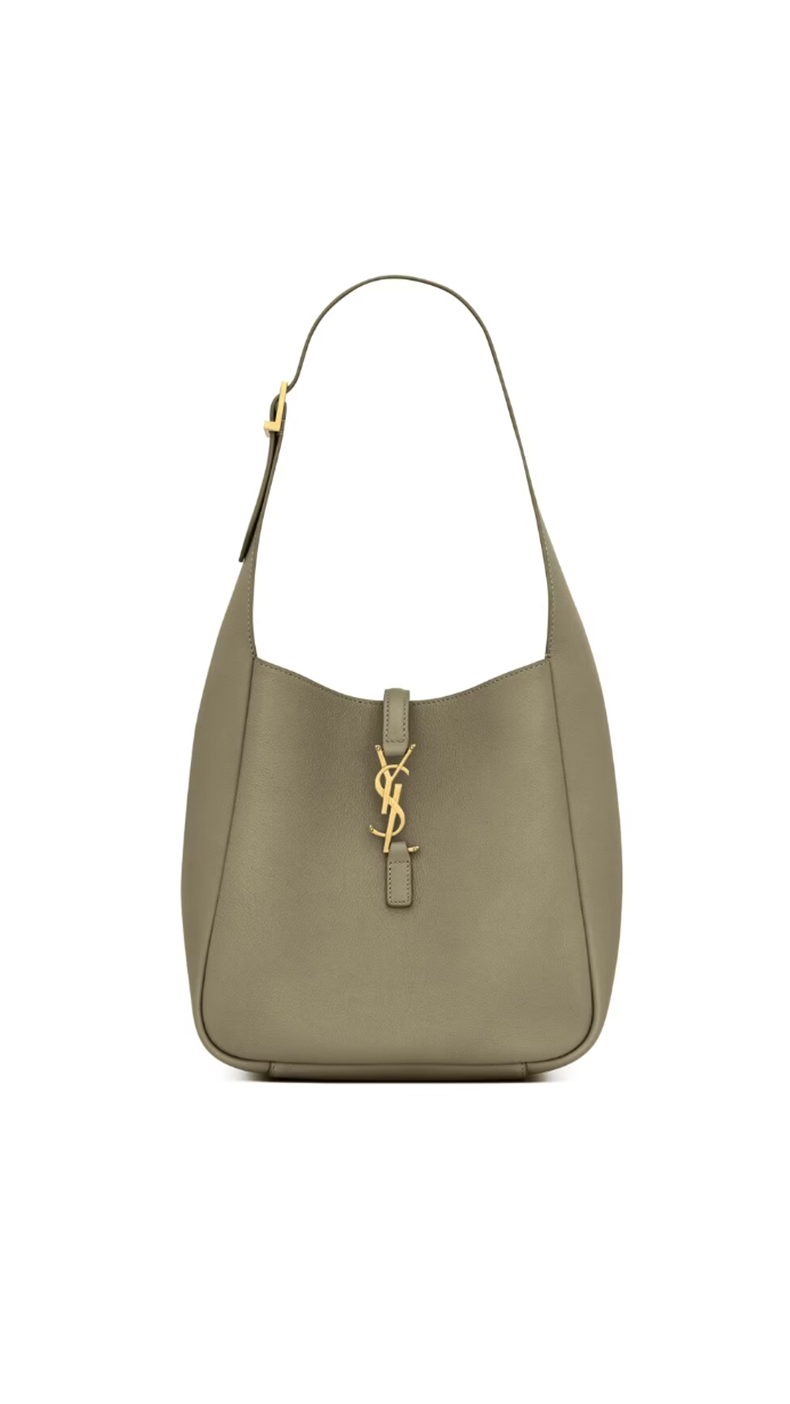 Le 5 à 7 Supple Small in Grained Leather - Strong Moss
