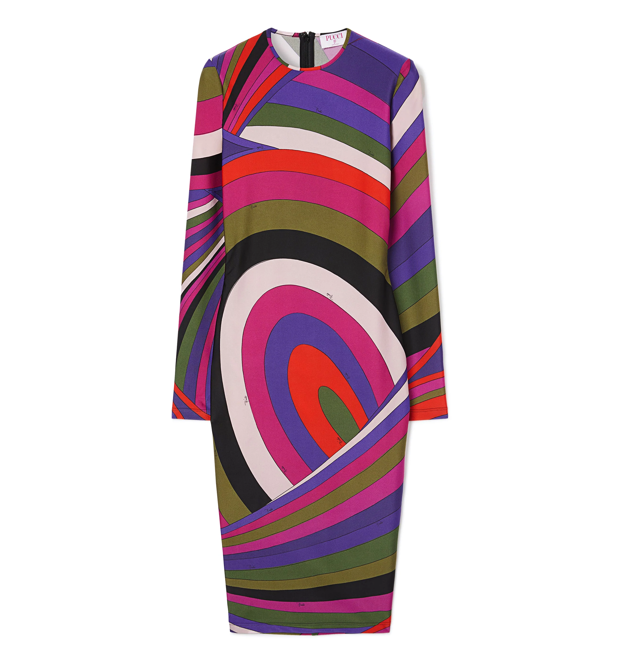 Iride Print Lycra Dress