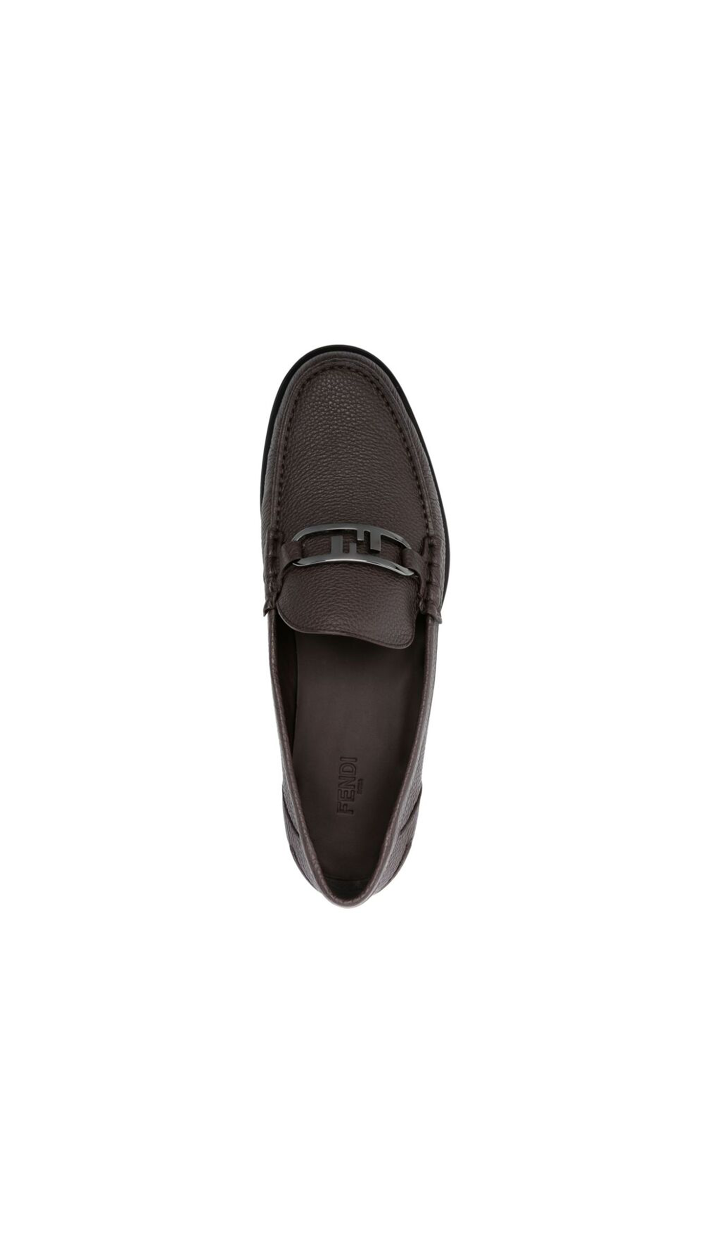 Fendi O'Lock Loafers - Brown