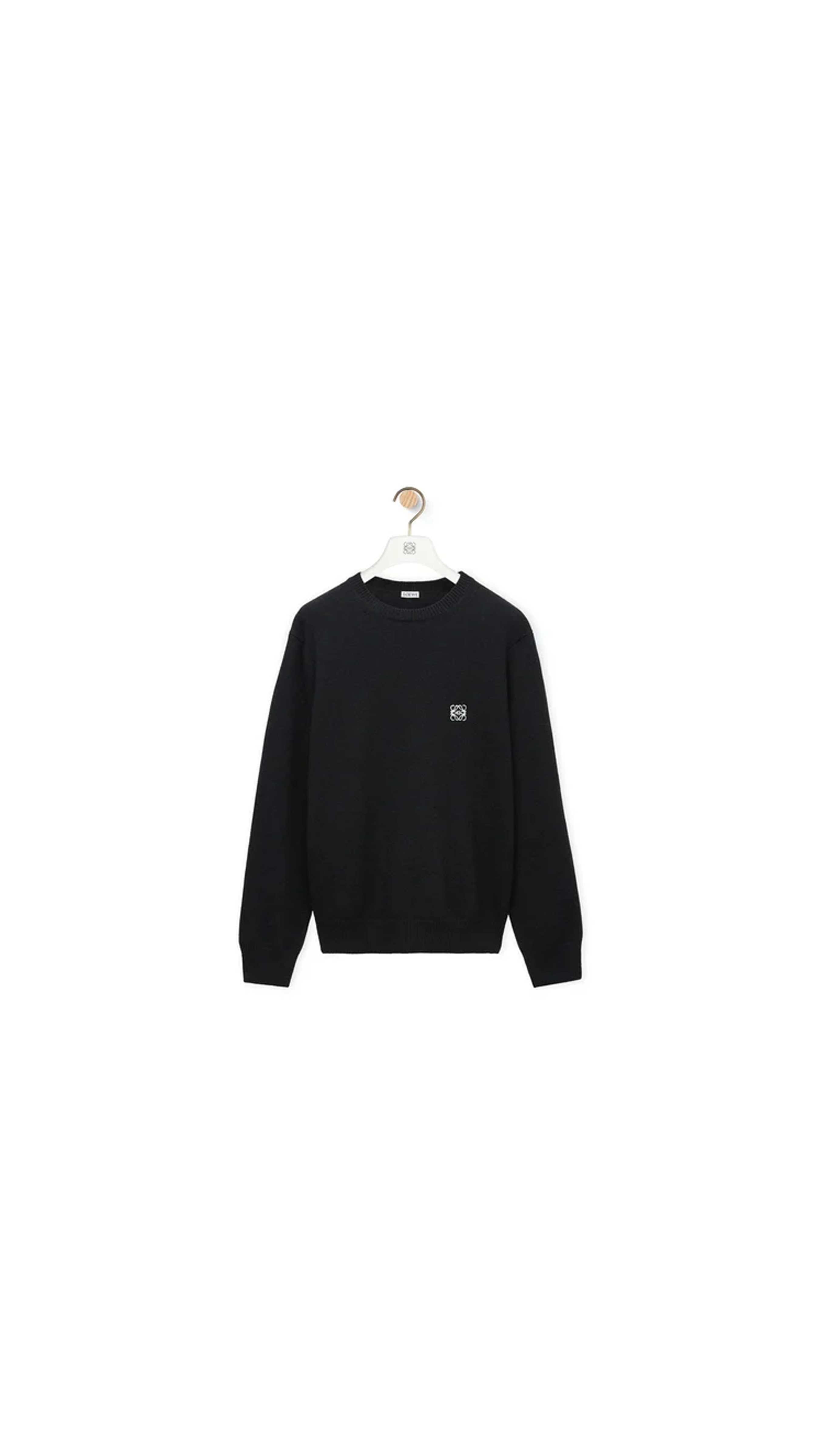 Sweater in Wool - Black