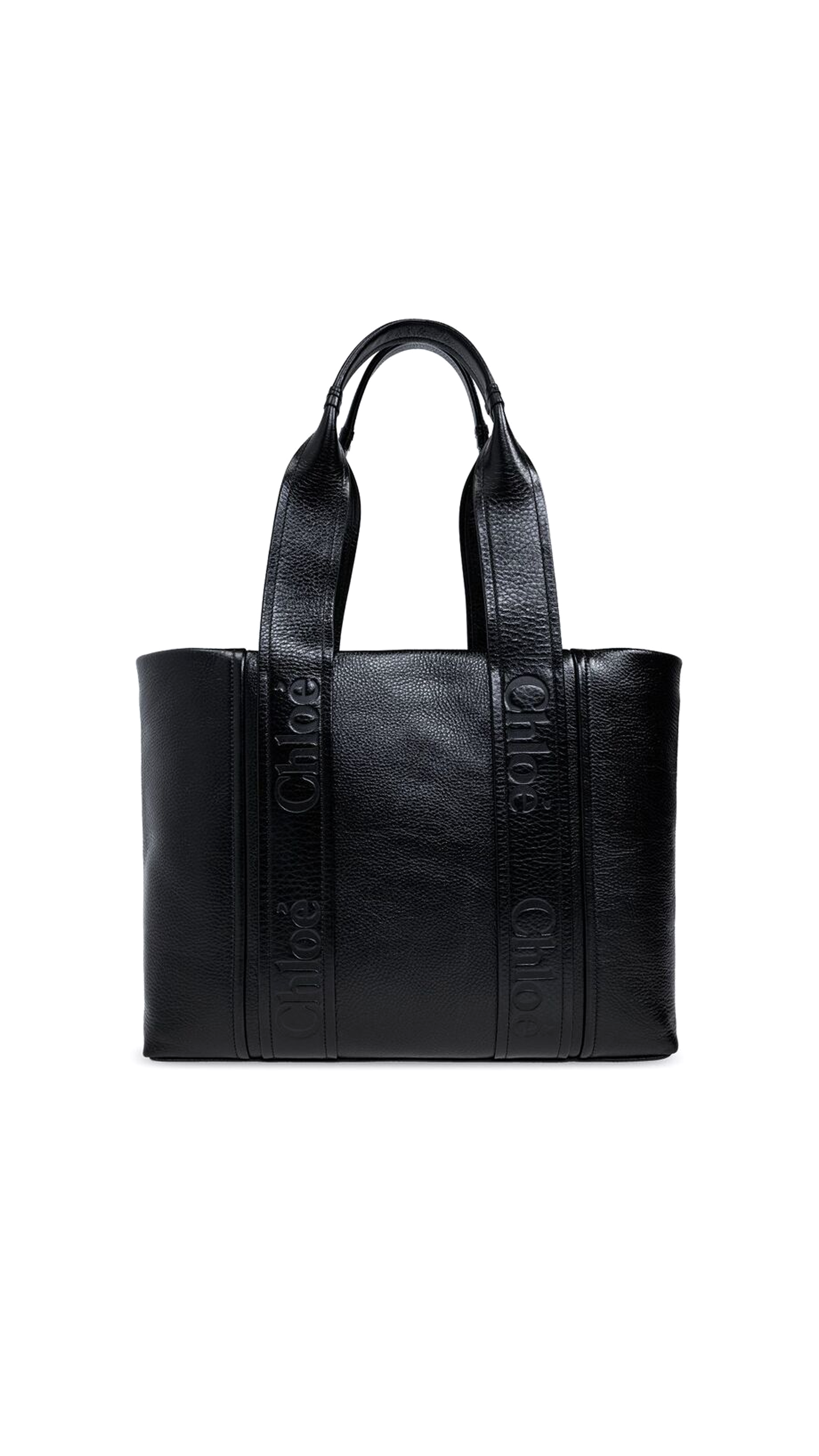 Chloe Woody Handbags - Black