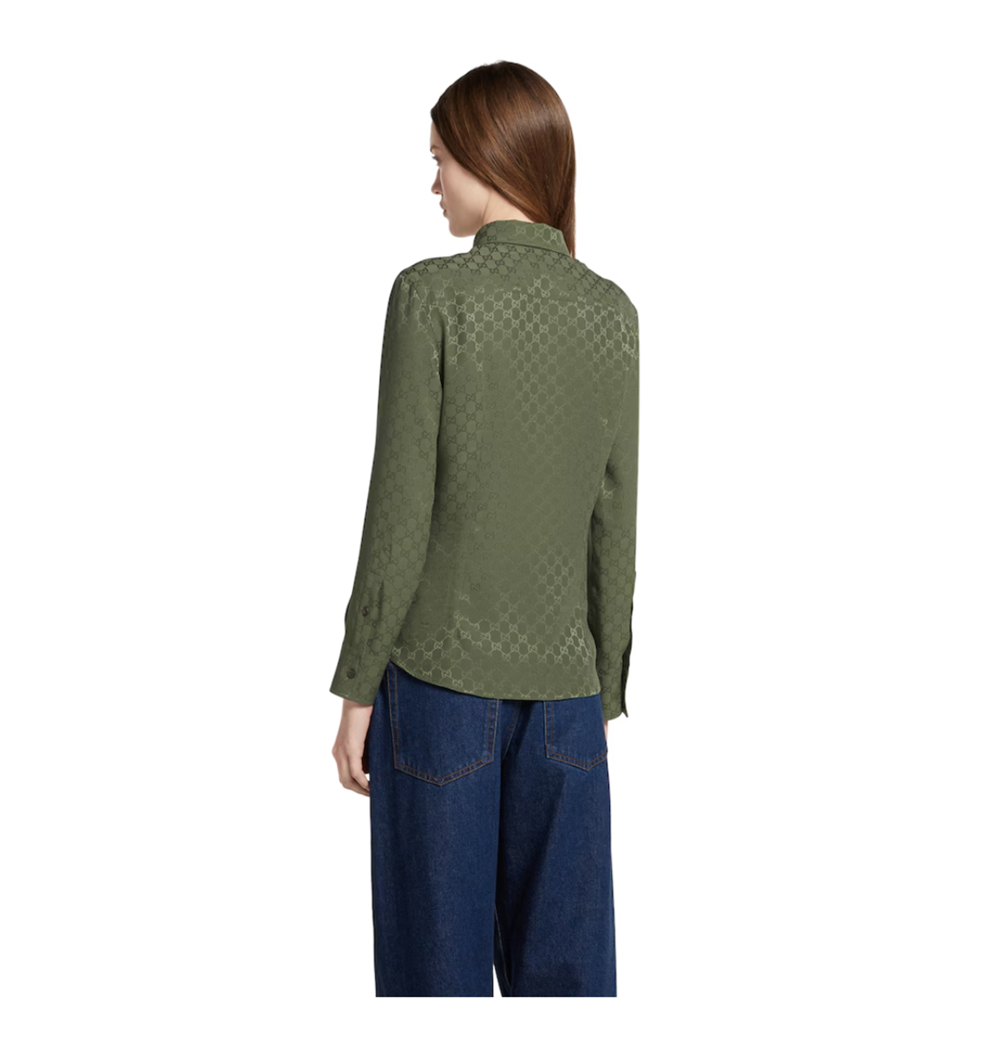 GG Silk Jacquard Shirt