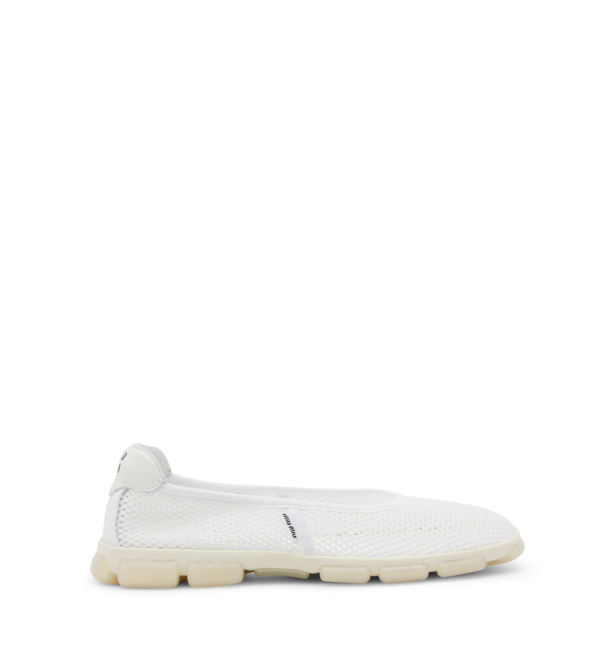 Technical mesh ballerinas