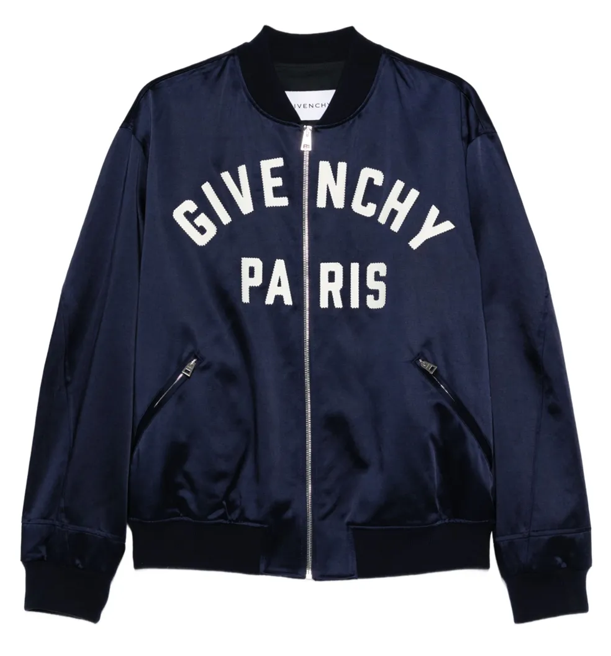 Logo bomber jacket