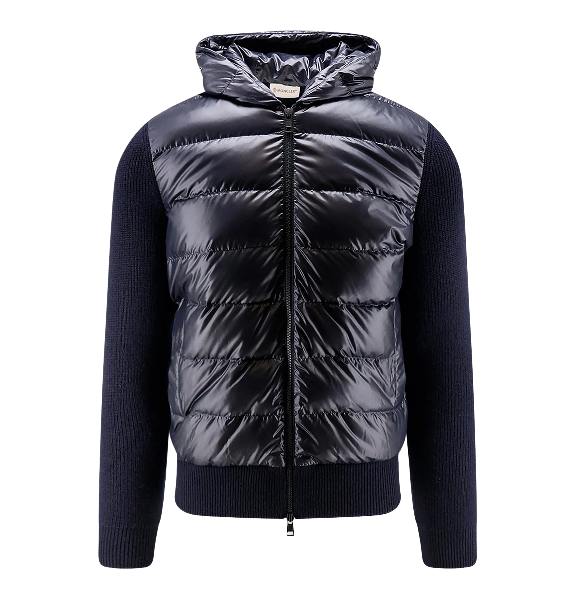 Down Jacket with wool inserts