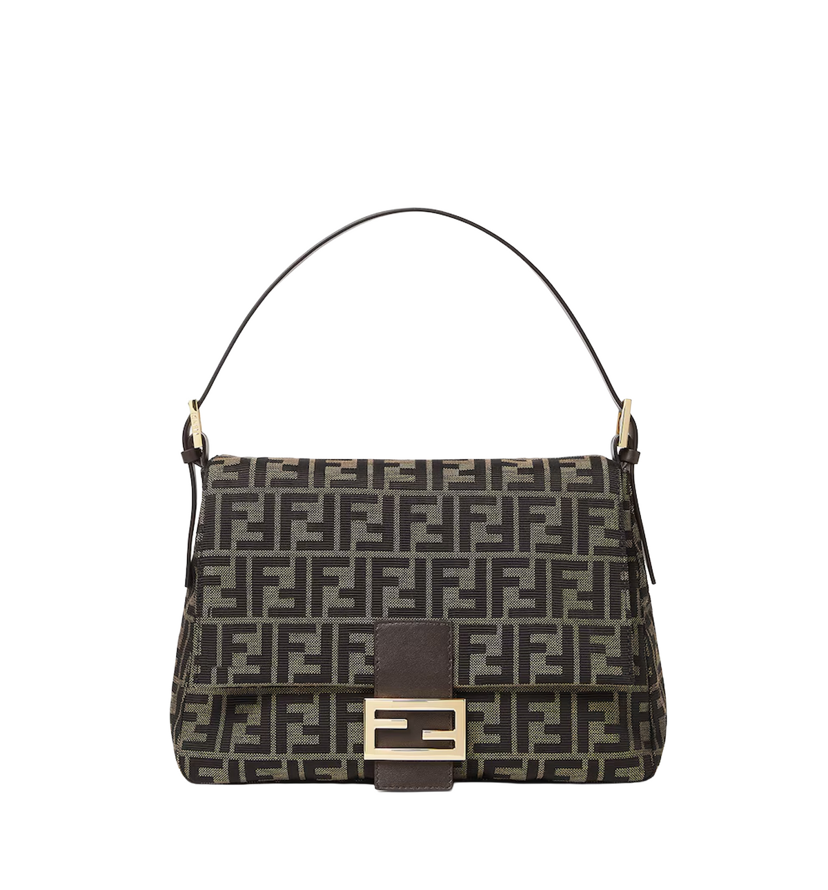 FF Zucca jacquard fabric bag