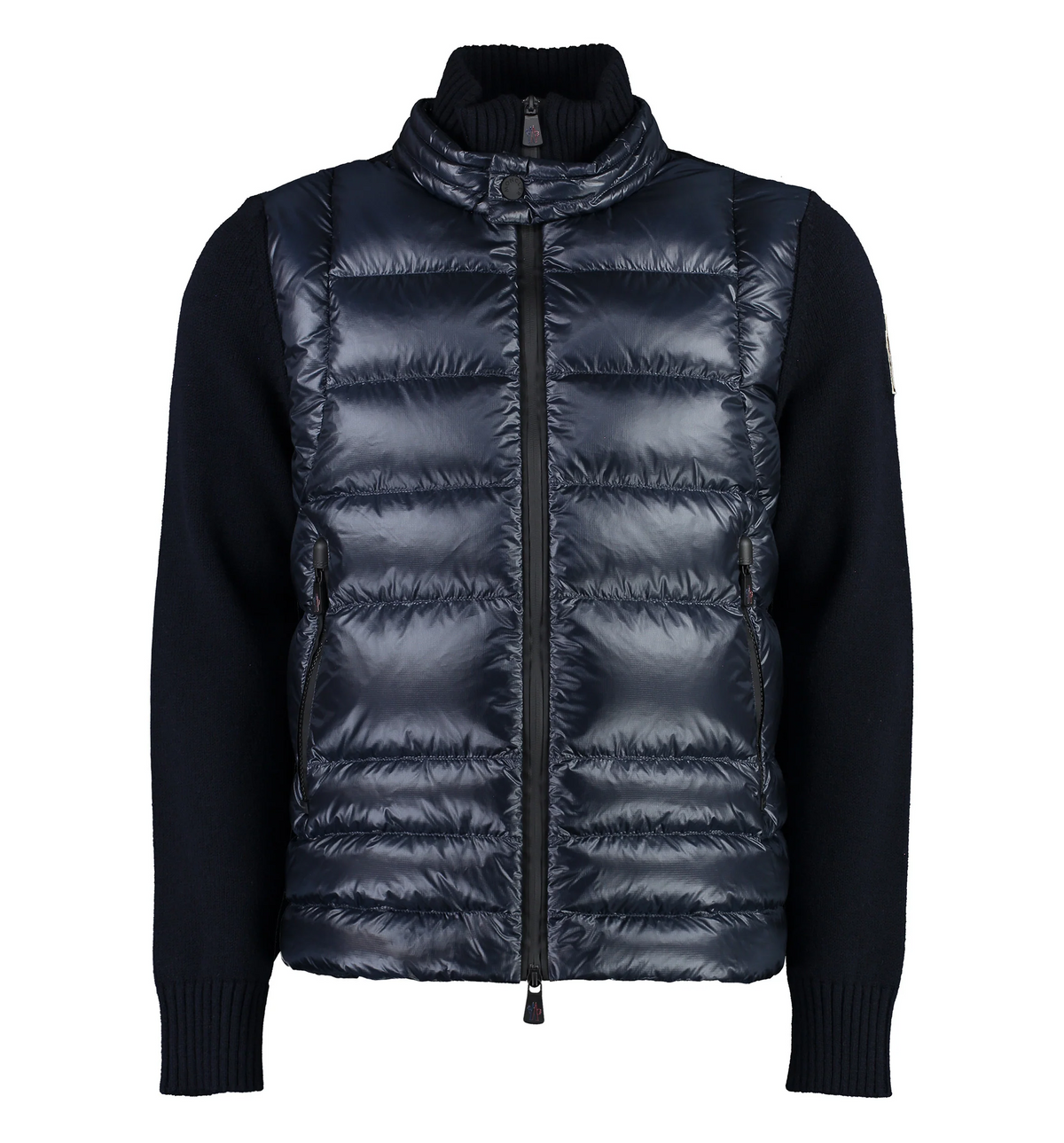 Padded Wool Cardigan