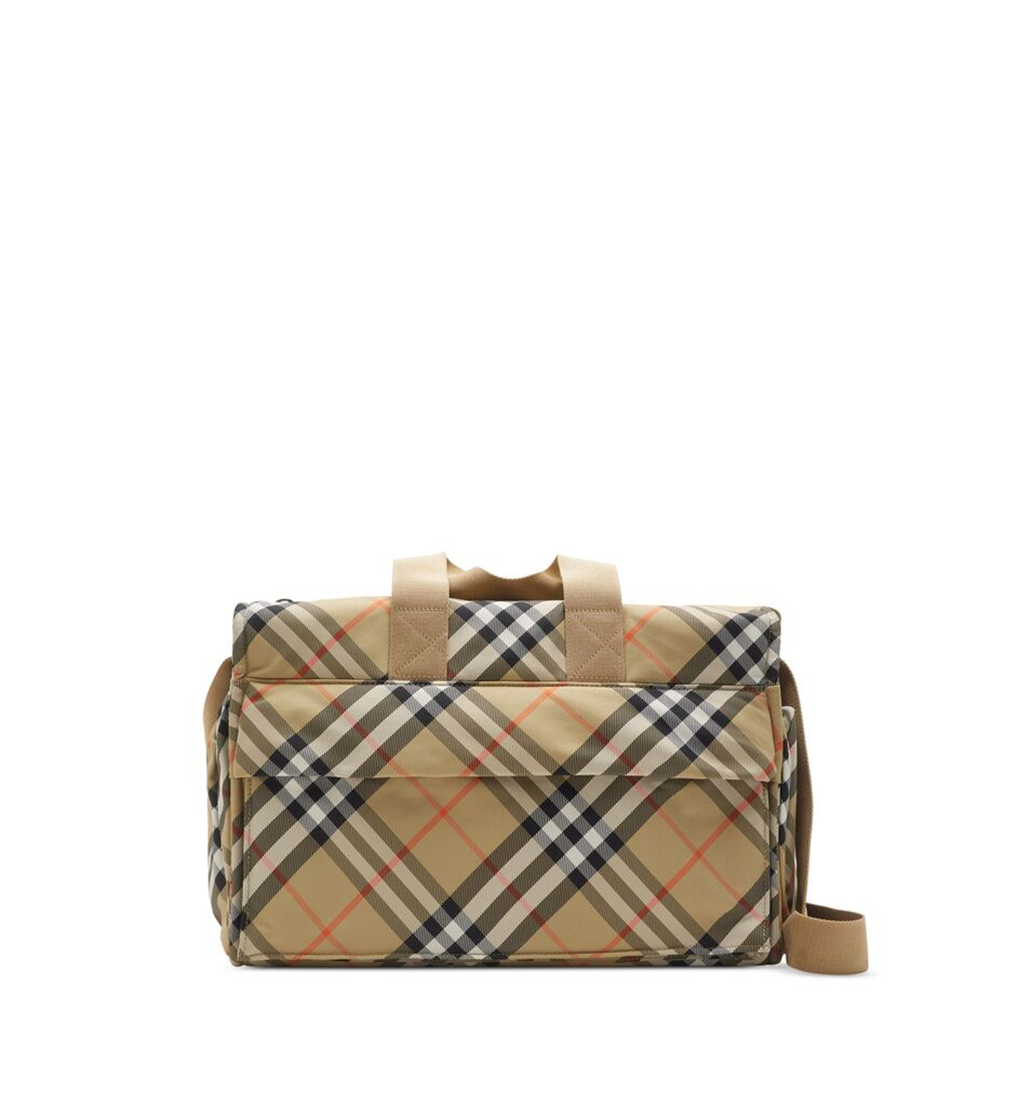 Checked Diaper Bag