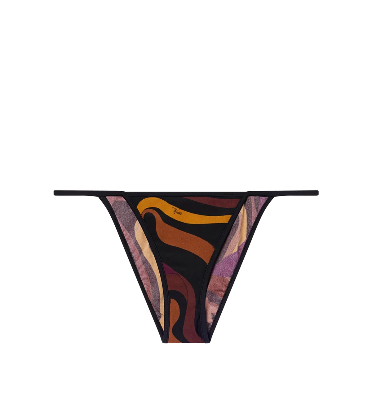 Marmo Print Bikini Bottom