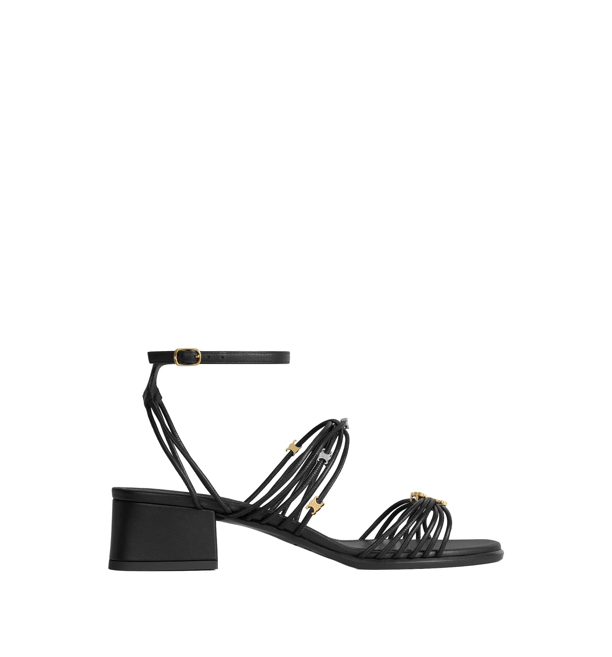 Clémence Heeled Sandal In Goatskin