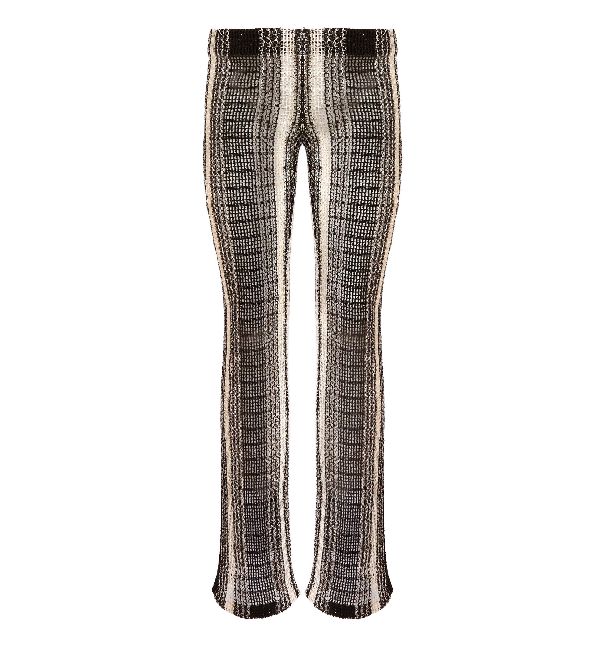 Long mesh trousers