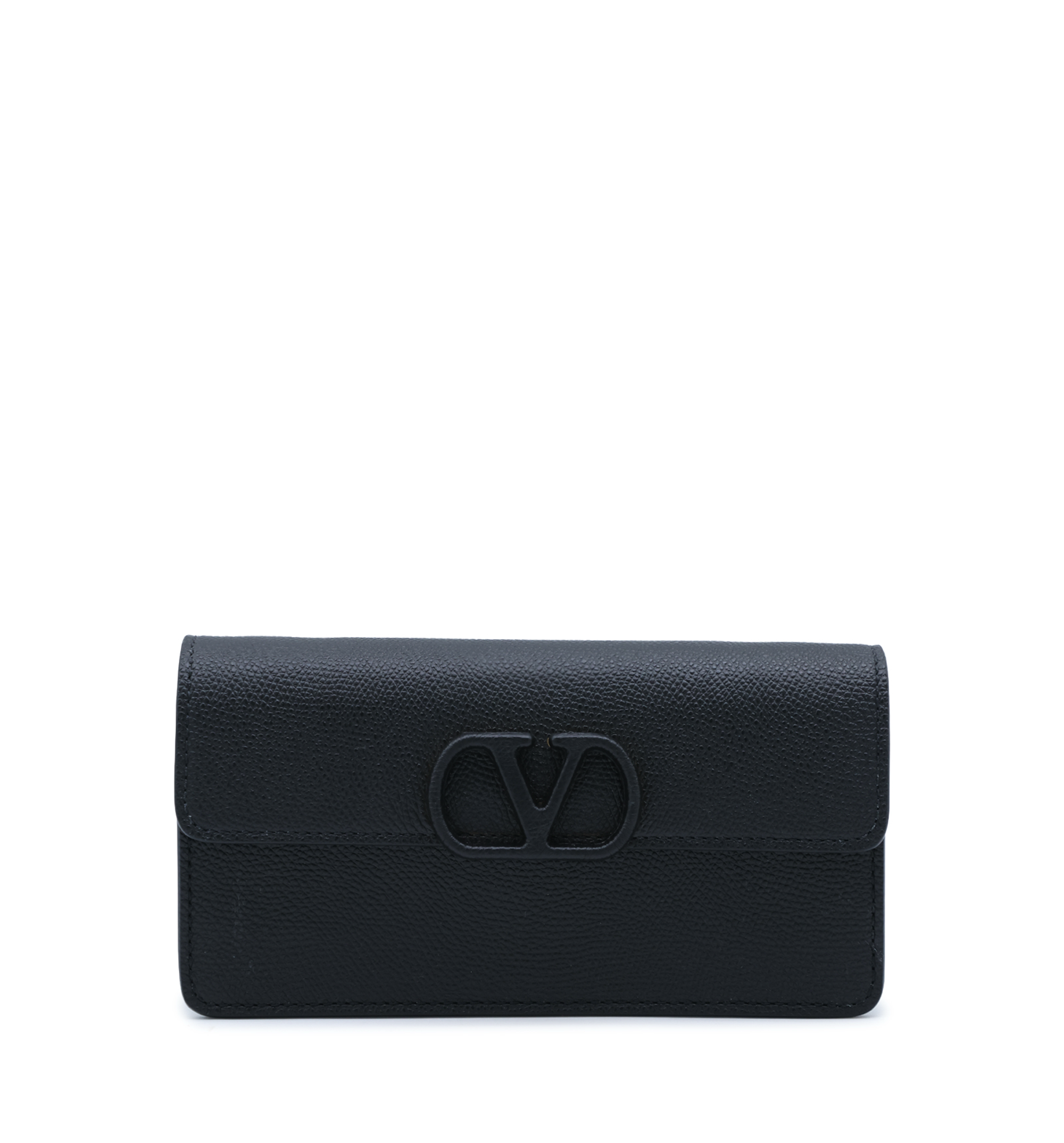 VLogo Signature Foldover Top Wallet