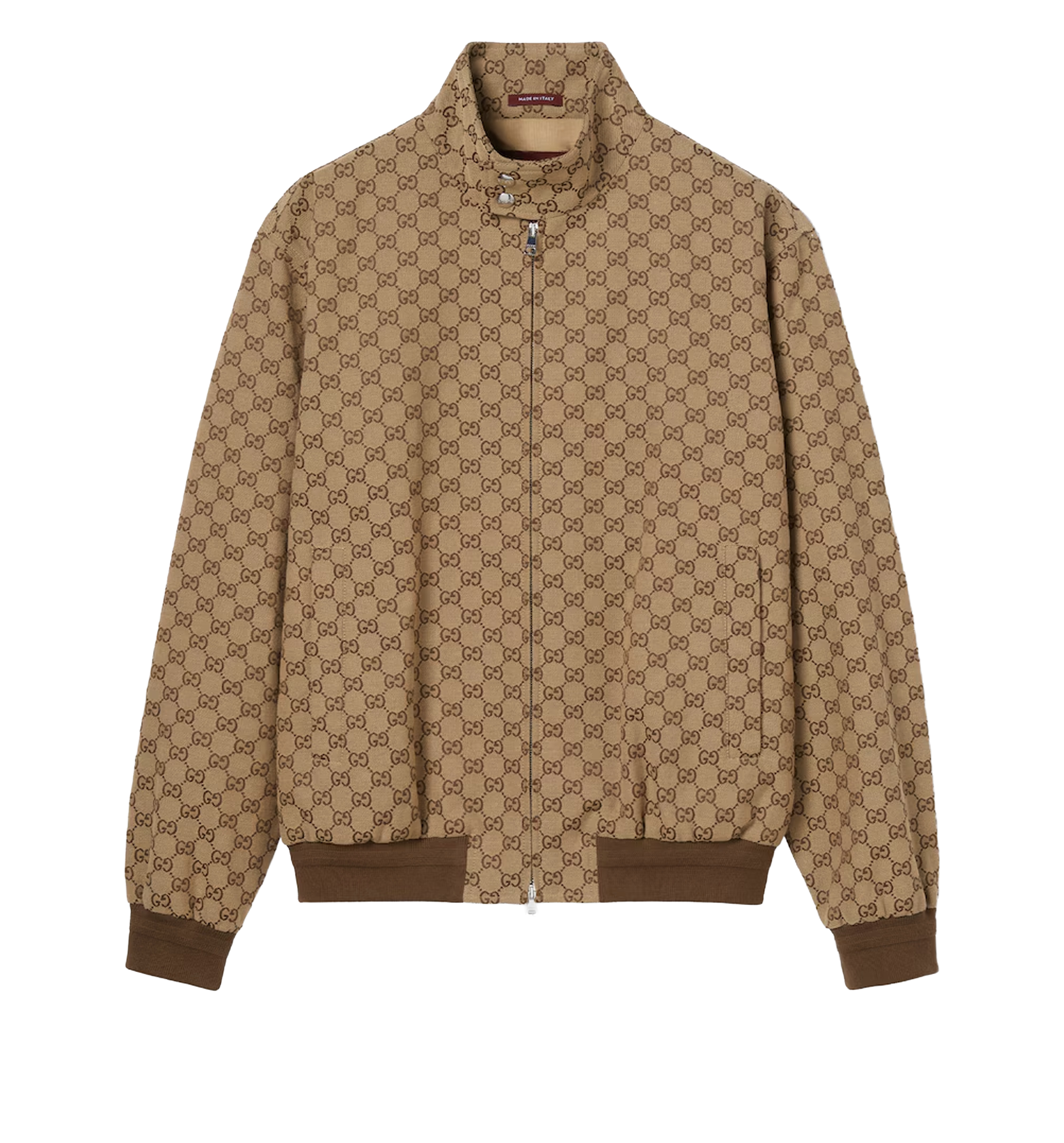 GG canvas bomber jacket