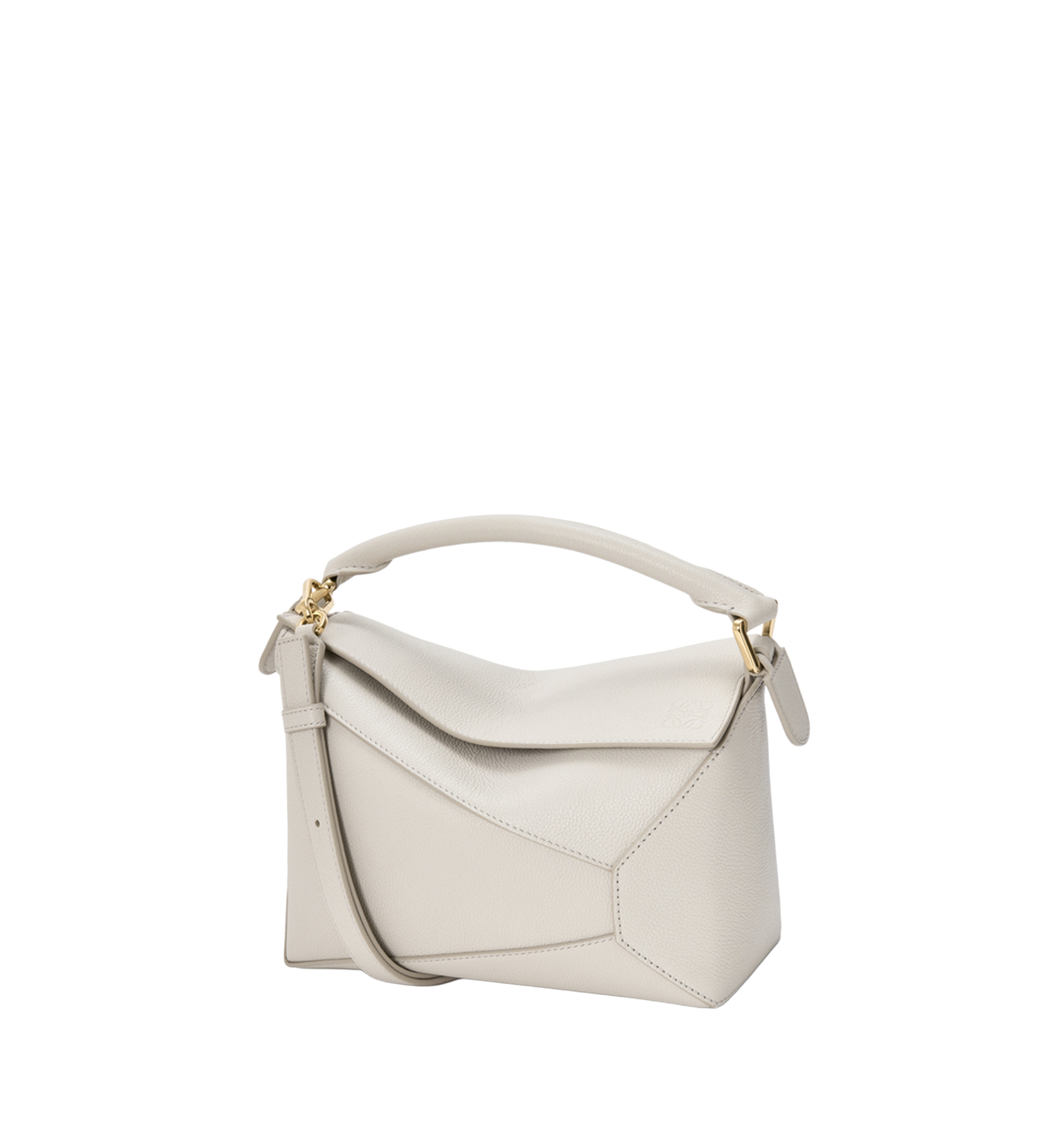 Small Puzzle Edge bag in soft grained calfskin