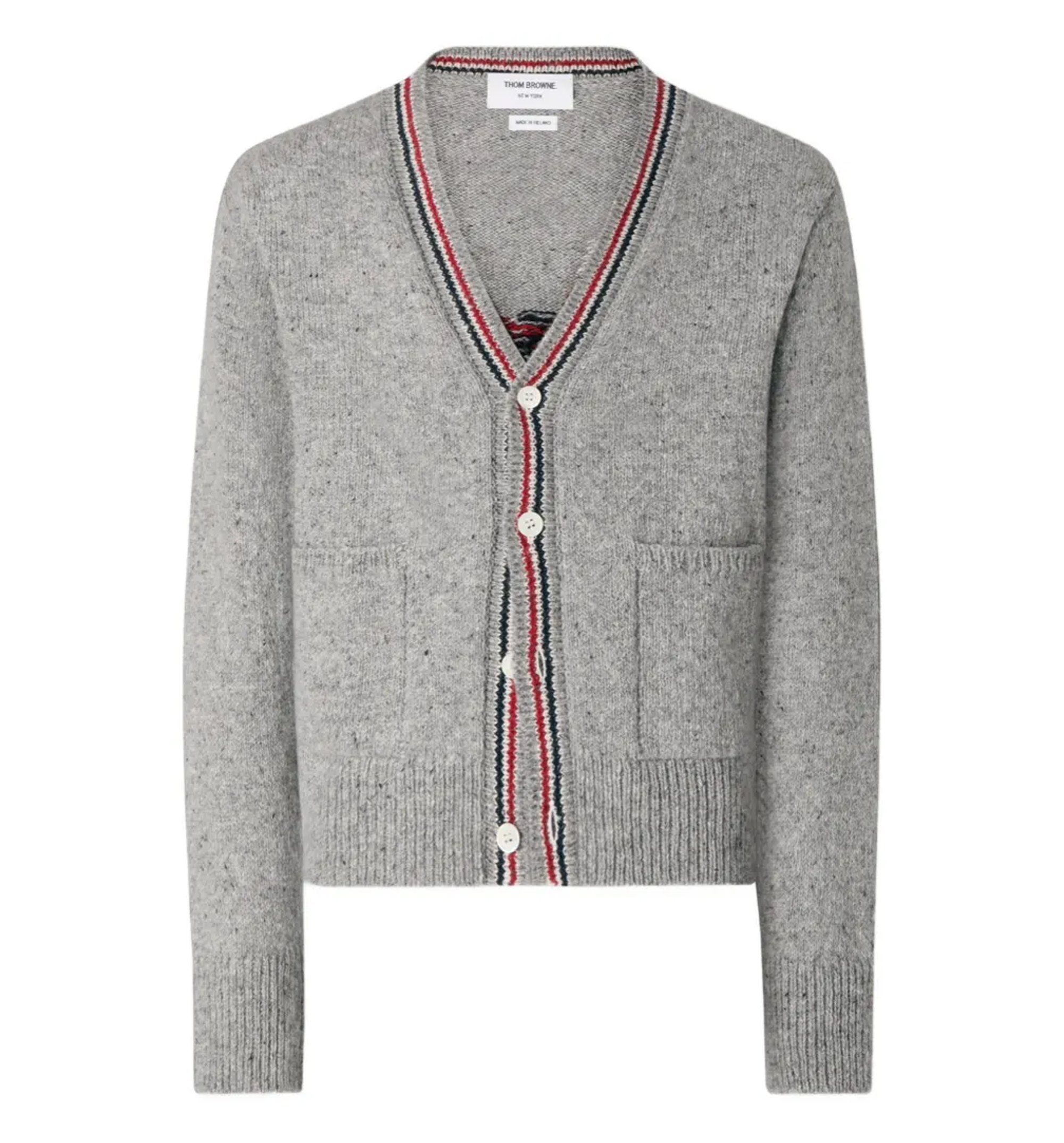 Wool and mohair cardigan