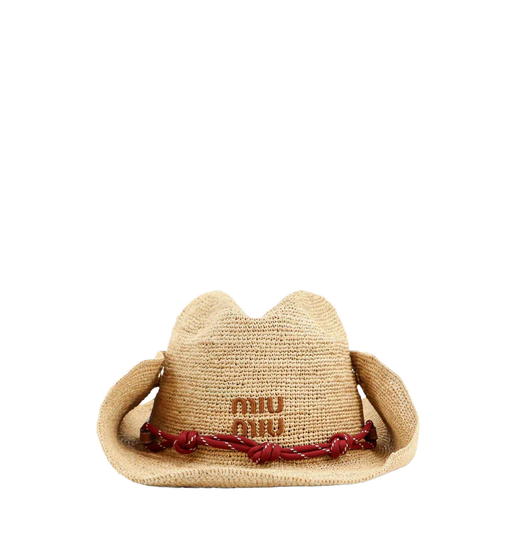 Raffia hat