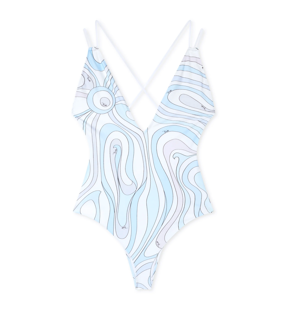 Marmo Print Swimsuit