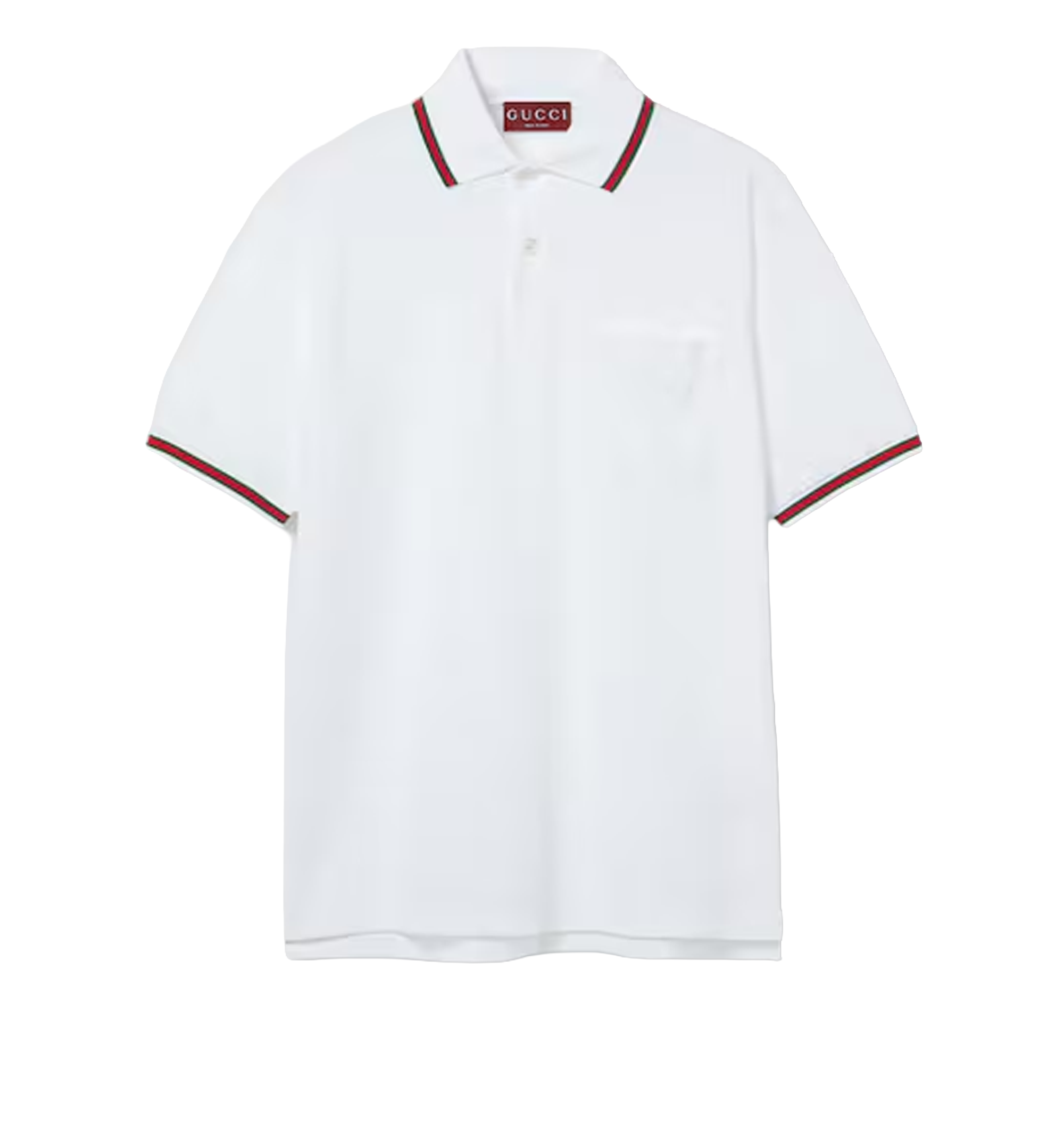 Cotton piquet polo shirt with Web