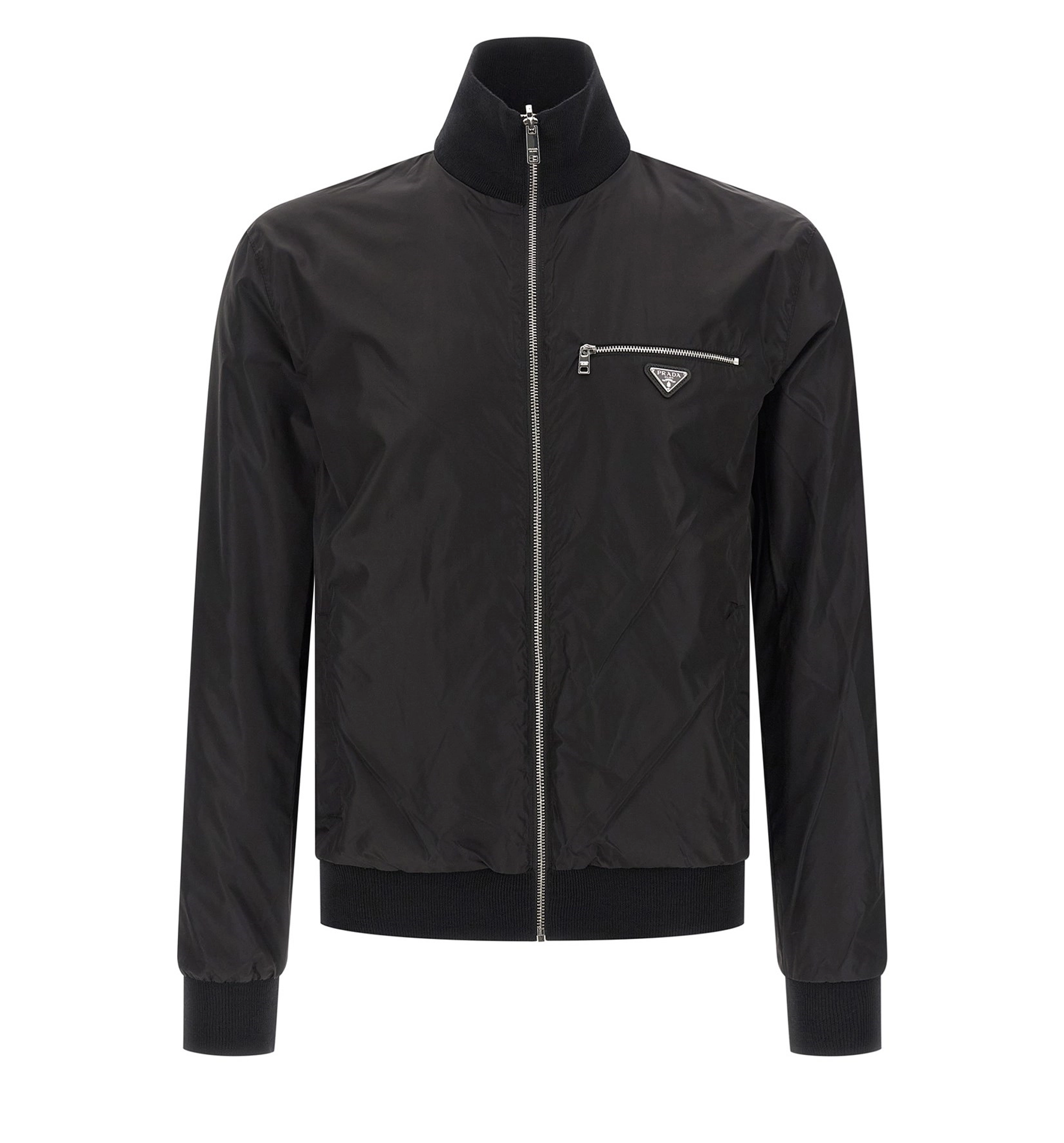 Reversible wool and Re-Nylon jacket