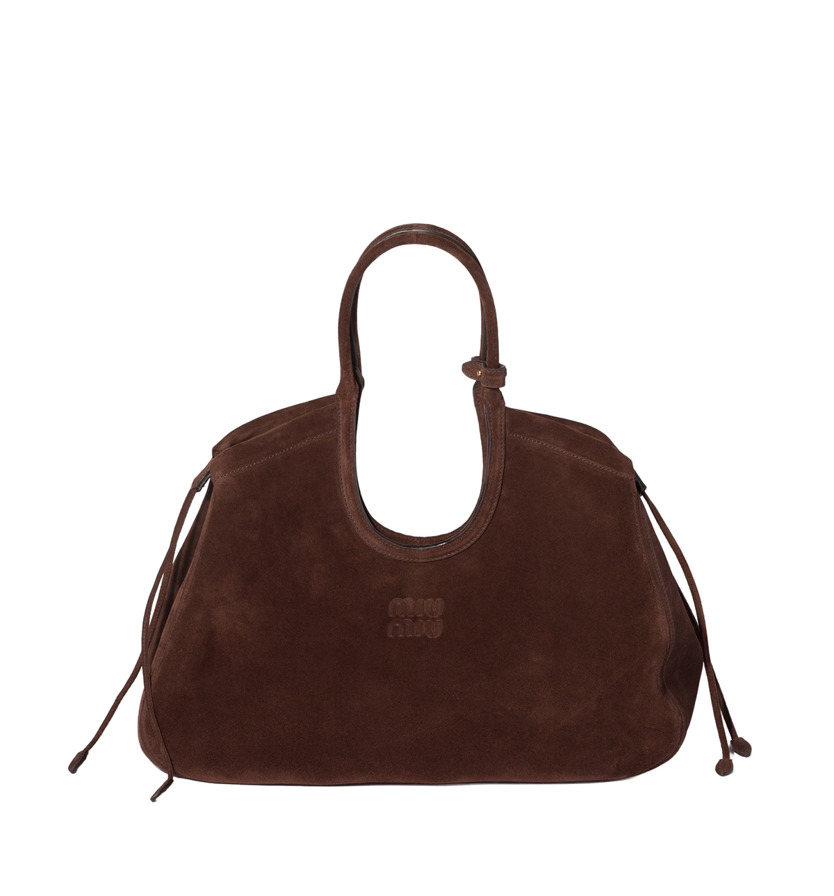 Ivy suede handbag