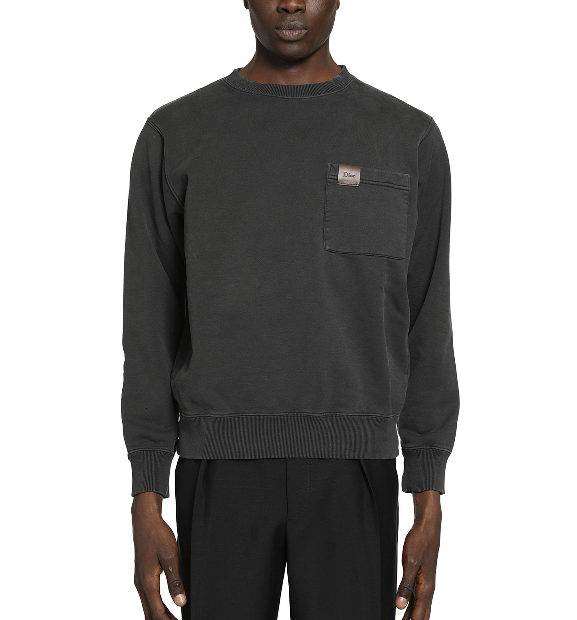 Patch Pocket  Sweatshirt