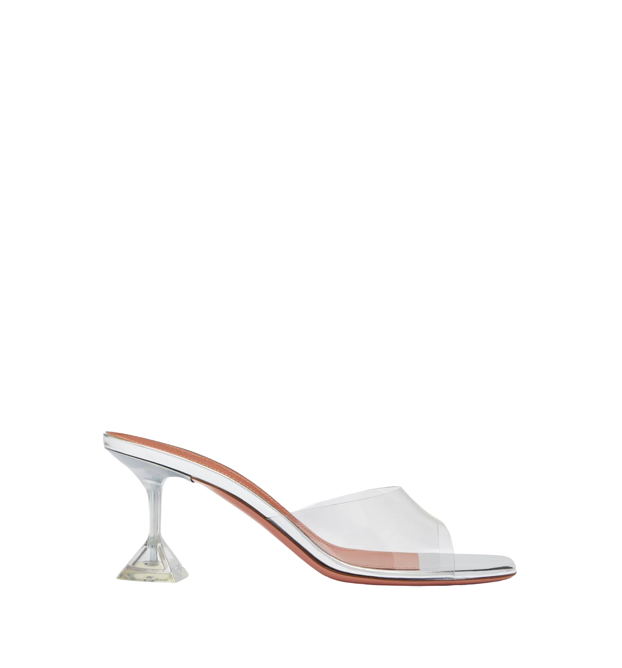 Lupita Glass Slipper 70 Transparent PVC