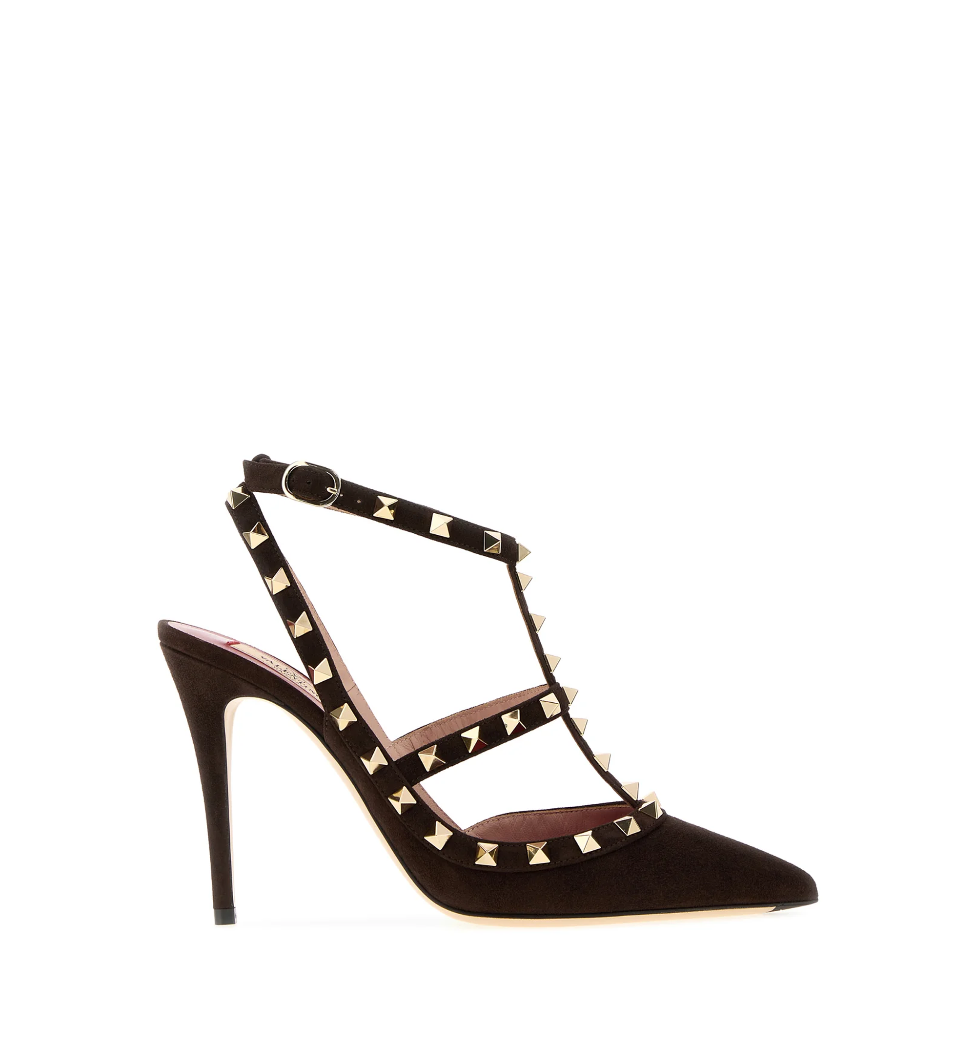 Suede Rockstud pumps