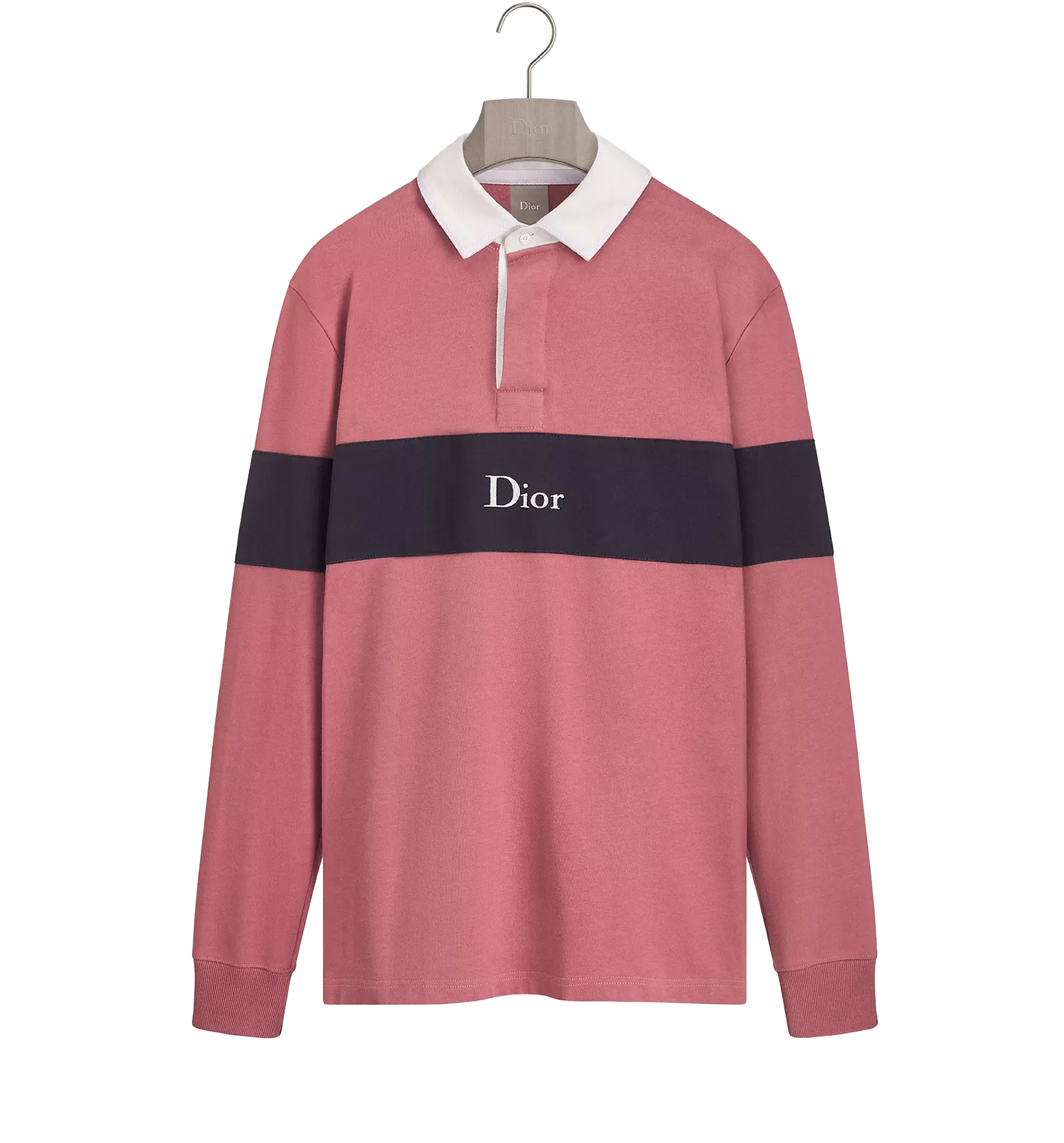 Long-Sleeved Polo Shirt
