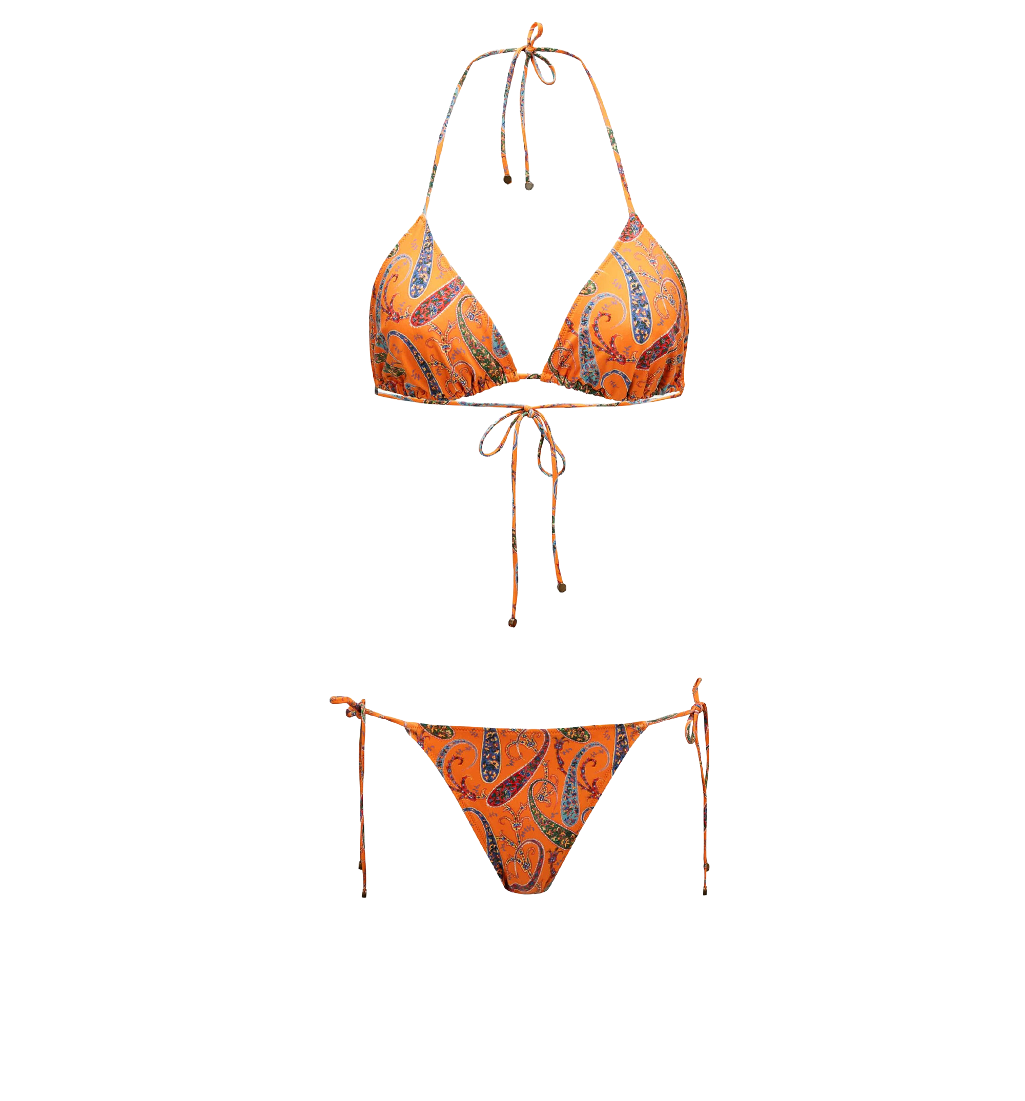 Floral 'Paisley' bikini