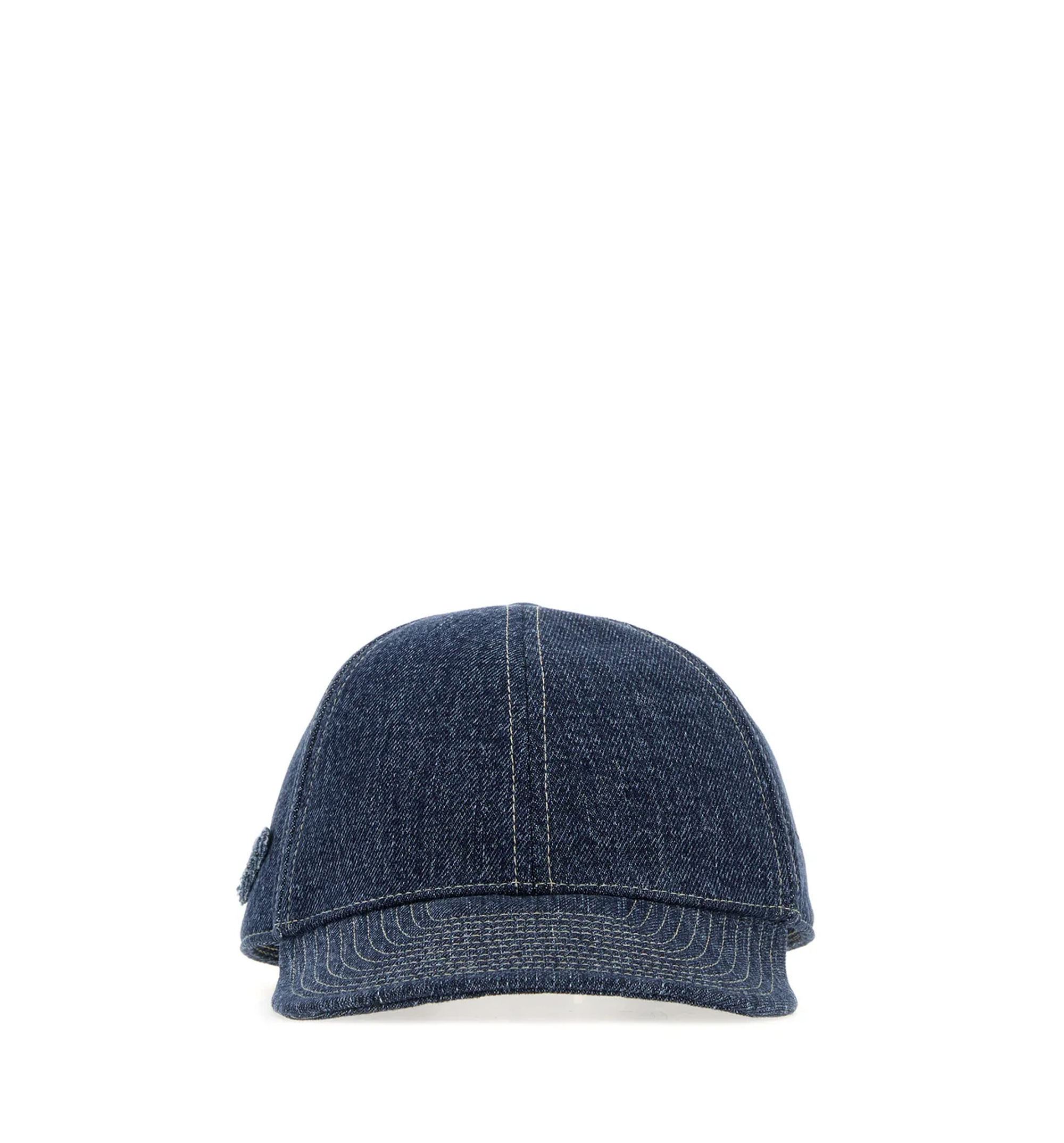 Denim baseball cap