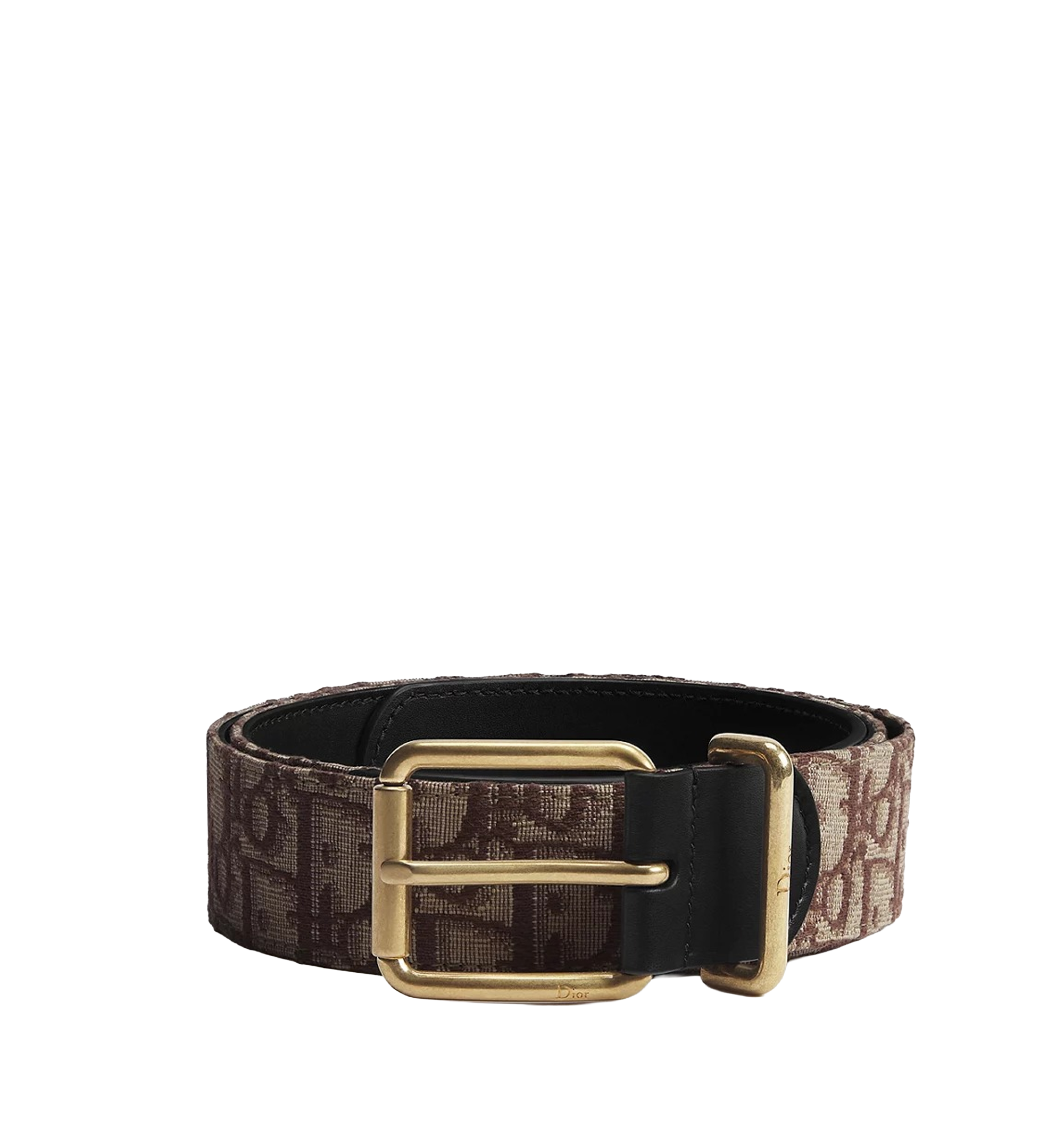 Dior Oblique leather belt