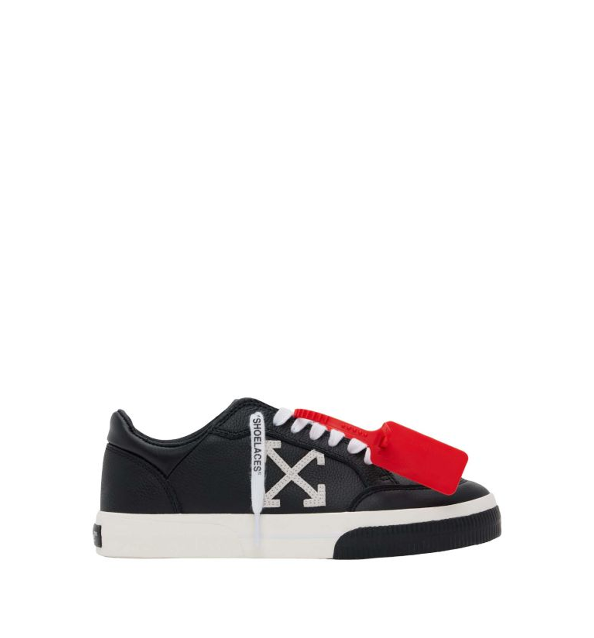 Arrow-detail lace-up sneakers