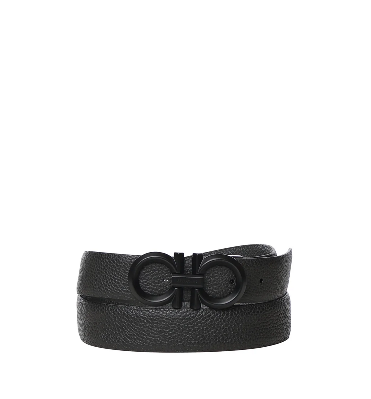 Gancini Leather Belt