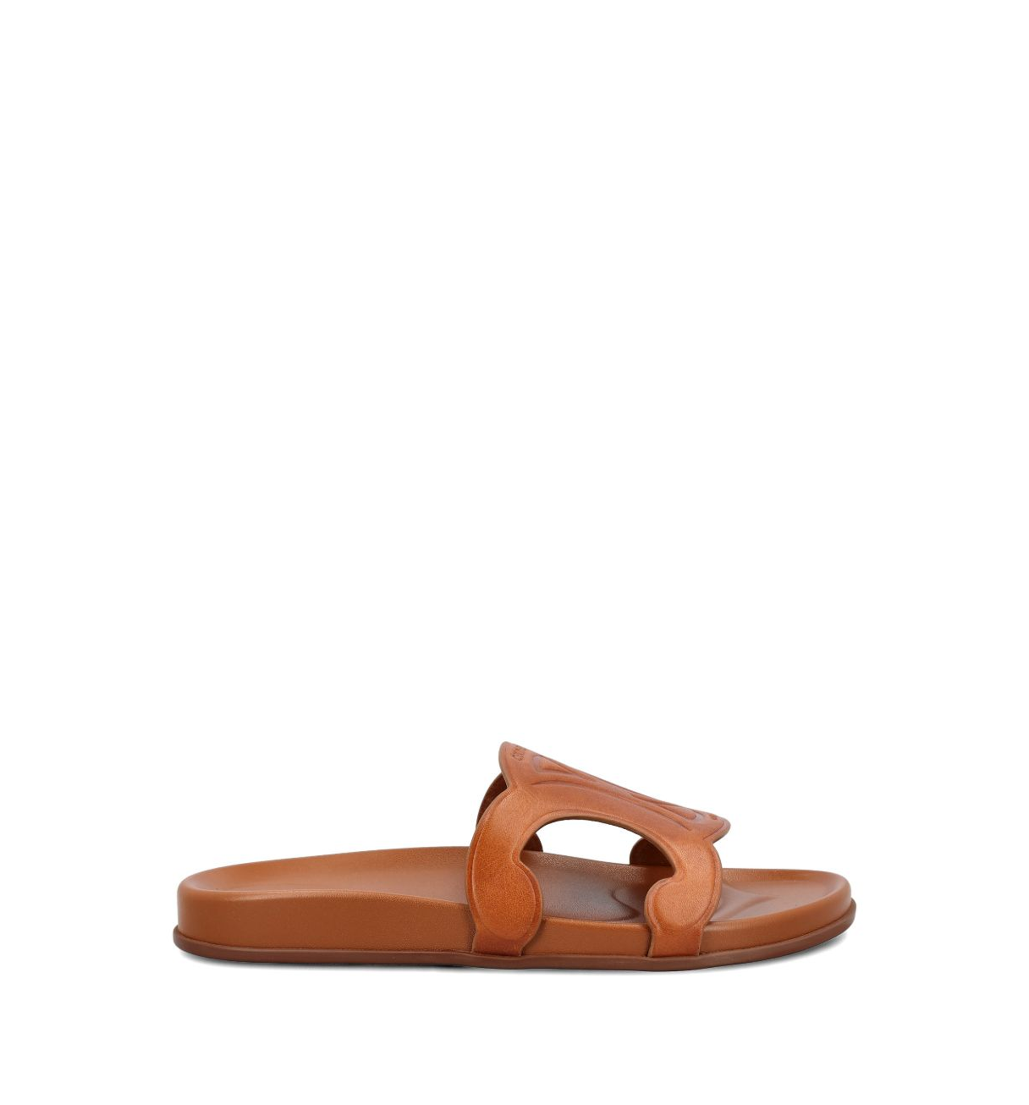 Triomphe Slide In Calfskin - Vegetal Tanning