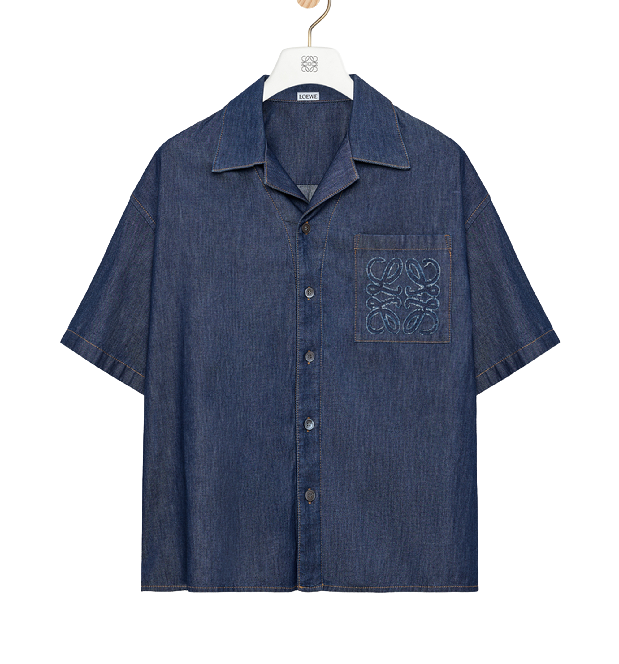 Short sleeve shirt in cotton