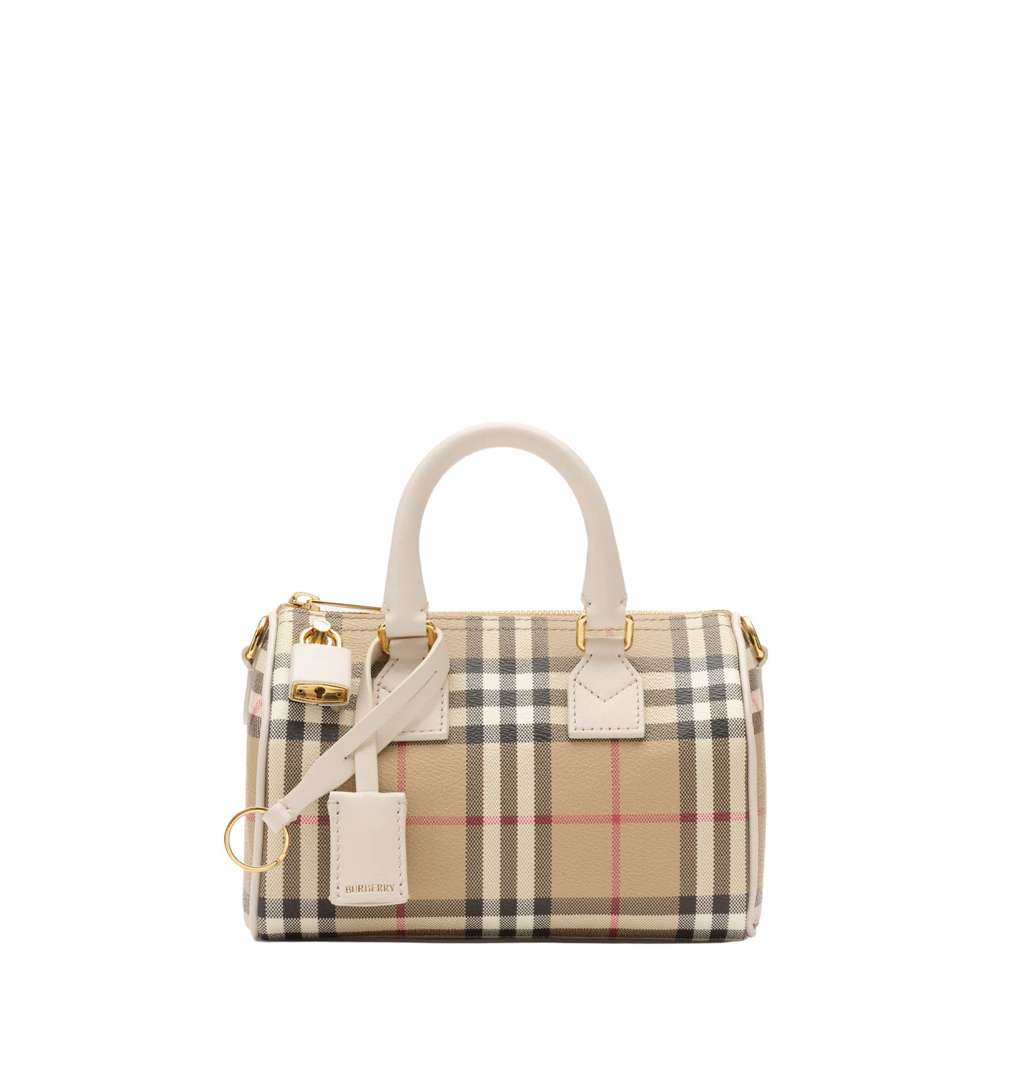 Mini Check Bowling Bag