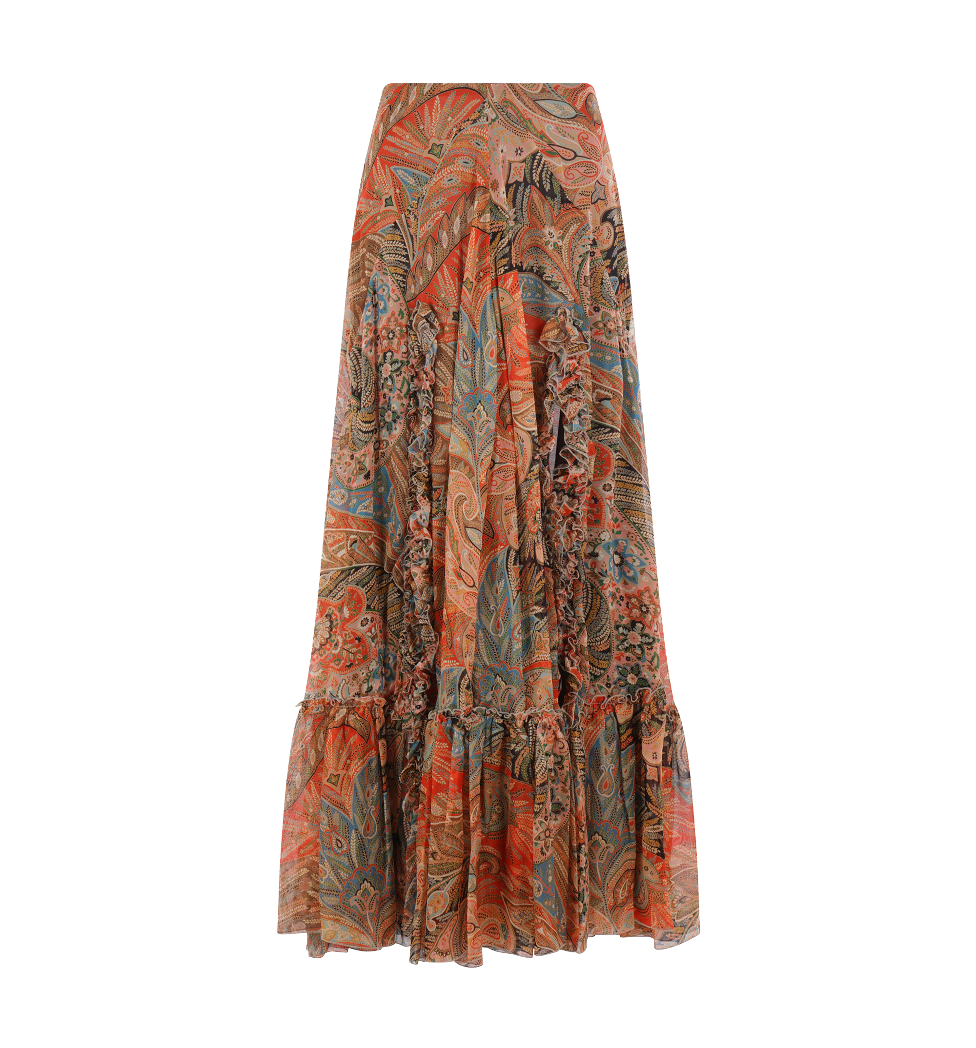 Silk Maxi Skirt