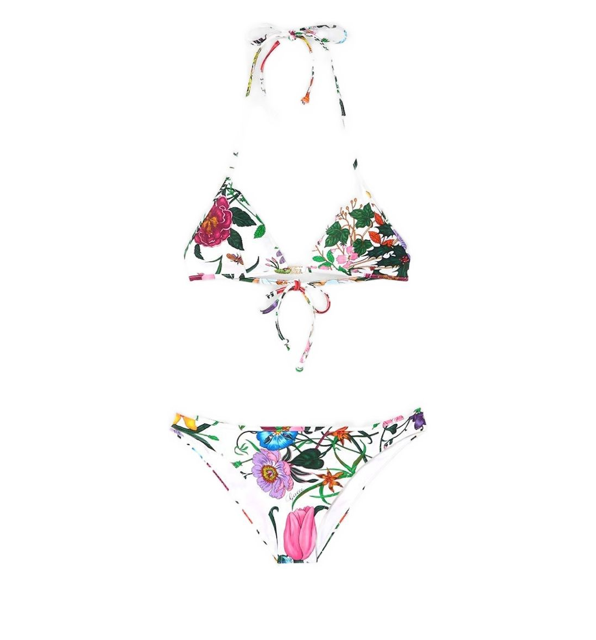 Printed Sparkling Jersey Bikini