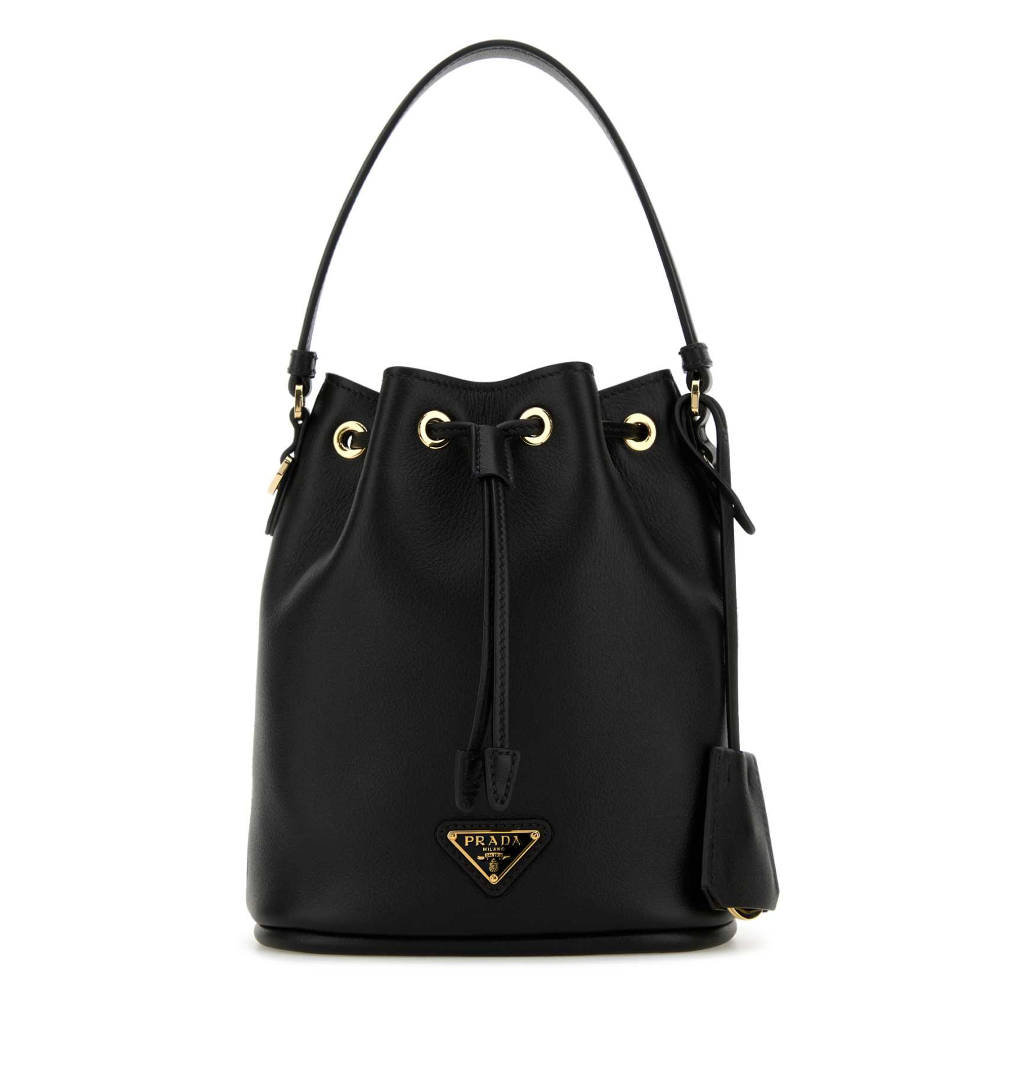 Leather Bucket Bag