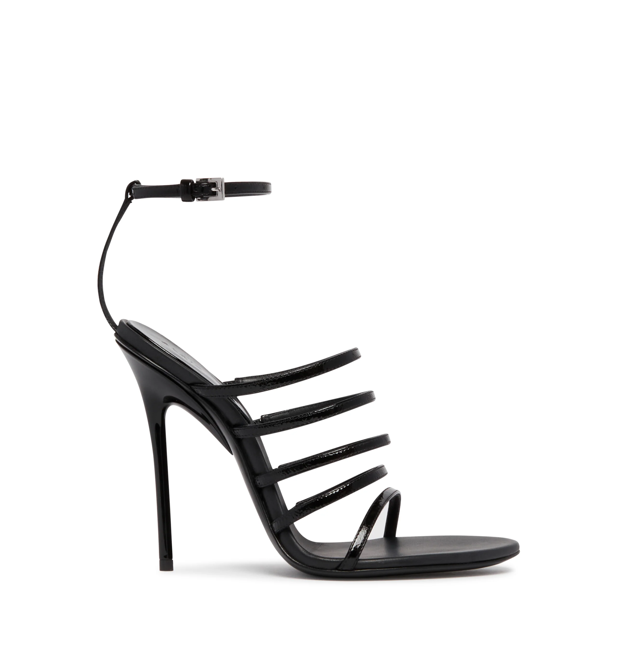 "Drop 110mm" heeled sandals